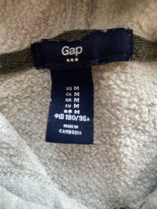 Gap Y2k GAP grey zip up hoodie | Grailed