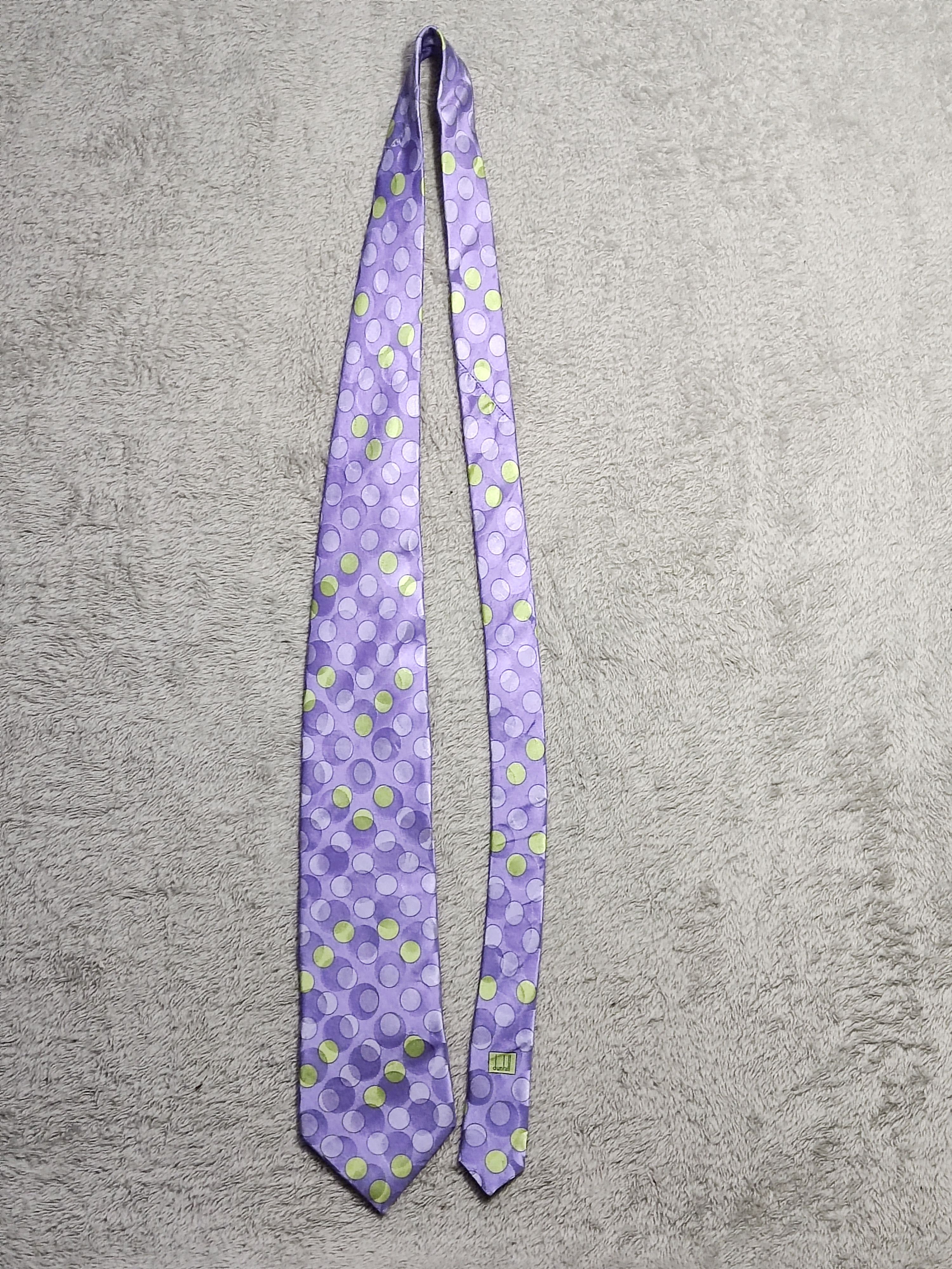 Alfred Dunhill VTG Alfred Dunhill London Silk Ties Made in England & Italy Size ONE SIZE - 14 Thumbnail