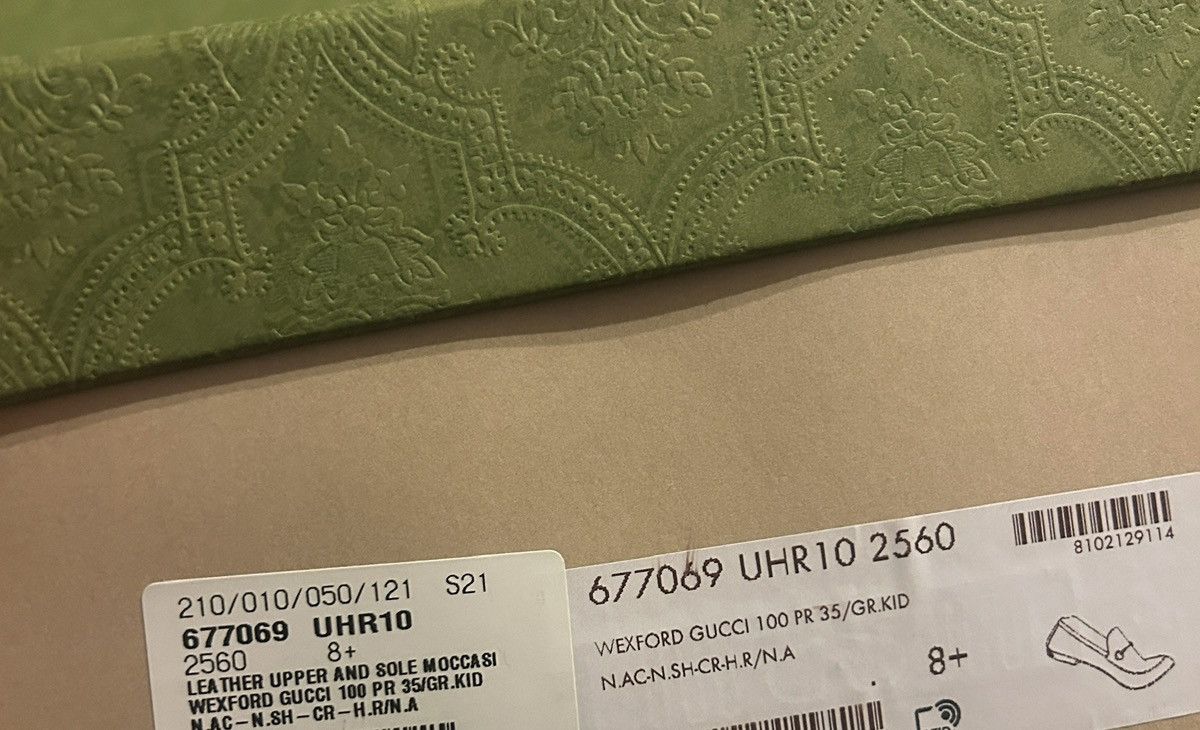 Gucci Gucci Horsebit Logo Loafer Leather Upper and Sole Moccasin Size US 8.5 / EU 41-42 - 11 Thumbnail