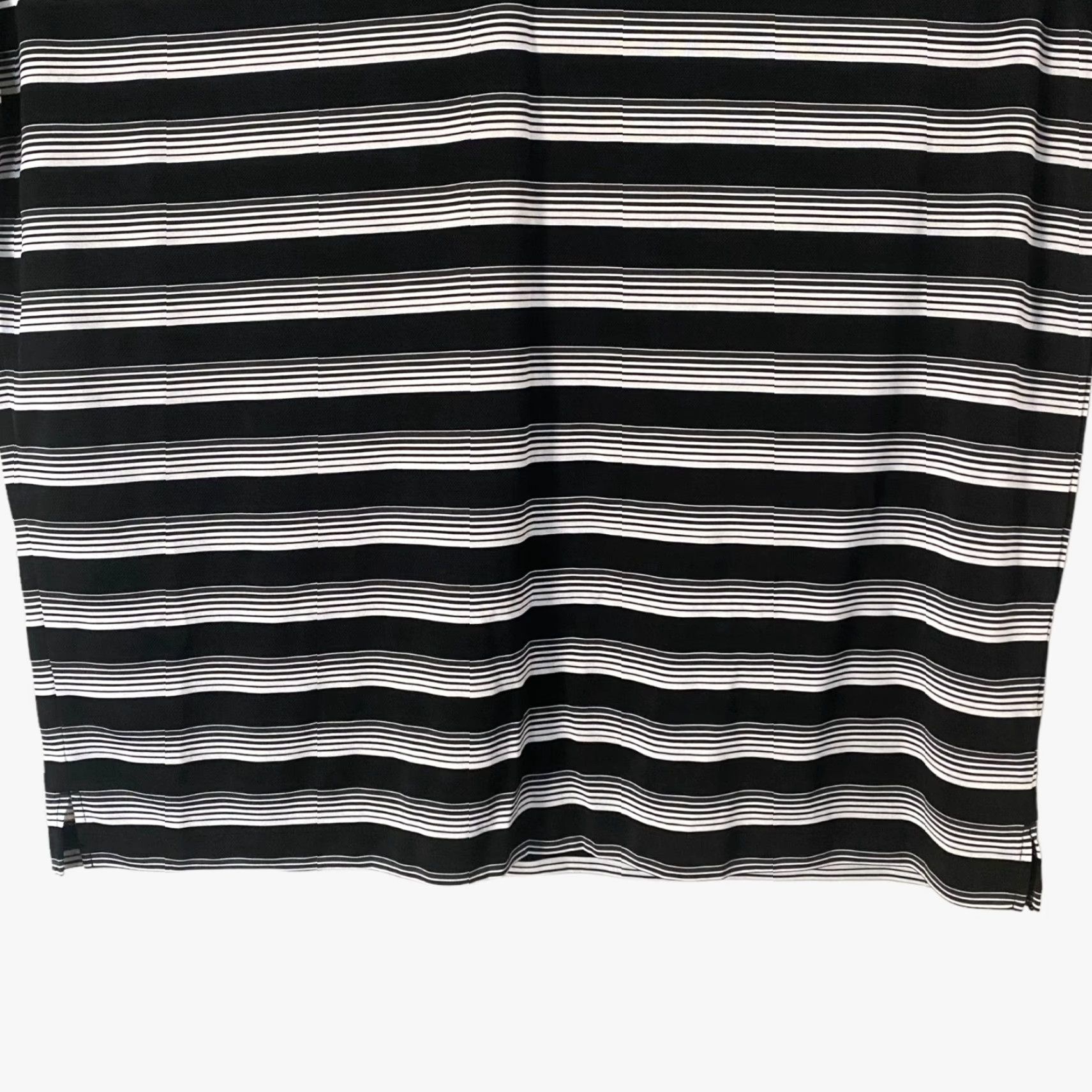 Nike Nike Golf Tech Vent Polo Shirt Mens XL Black White Stripe Standard Fit Shirt Size US XL / EU 56 / 4 - 6 Thumbnail
