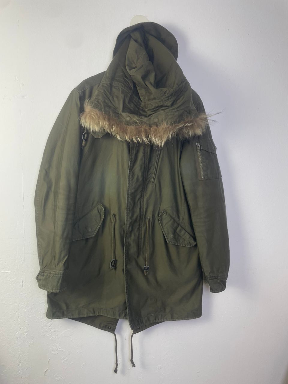Designer × Vintage Vintage Army Military Jacket M56 Size US M / EU 48-50 / 2 - 1 Thumbnail
