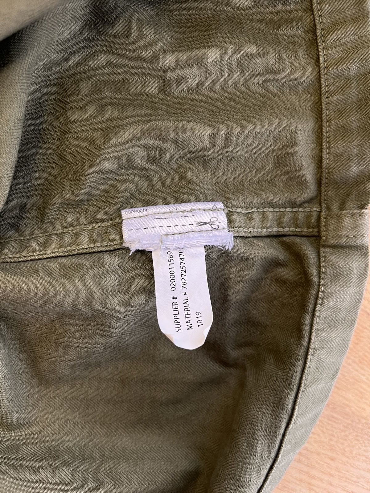 RRL Ralph Lauren RRL - Curtis Herringbone Twill Military Jacket Size US M / EU 48-50 / 2 - 7 Thumbnail