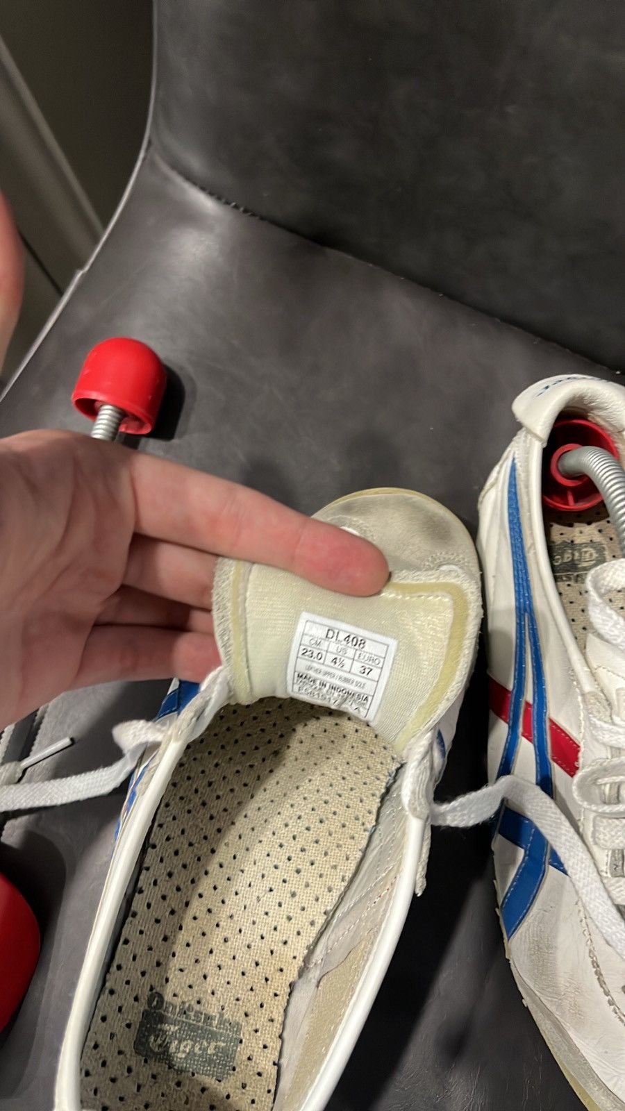 Asics × Onitsuka Tiger × Vintage Hype vintage ASICS Onitsuka tiger 37 sneakers Size US 5 / EU 37 - 7 Thumbnail