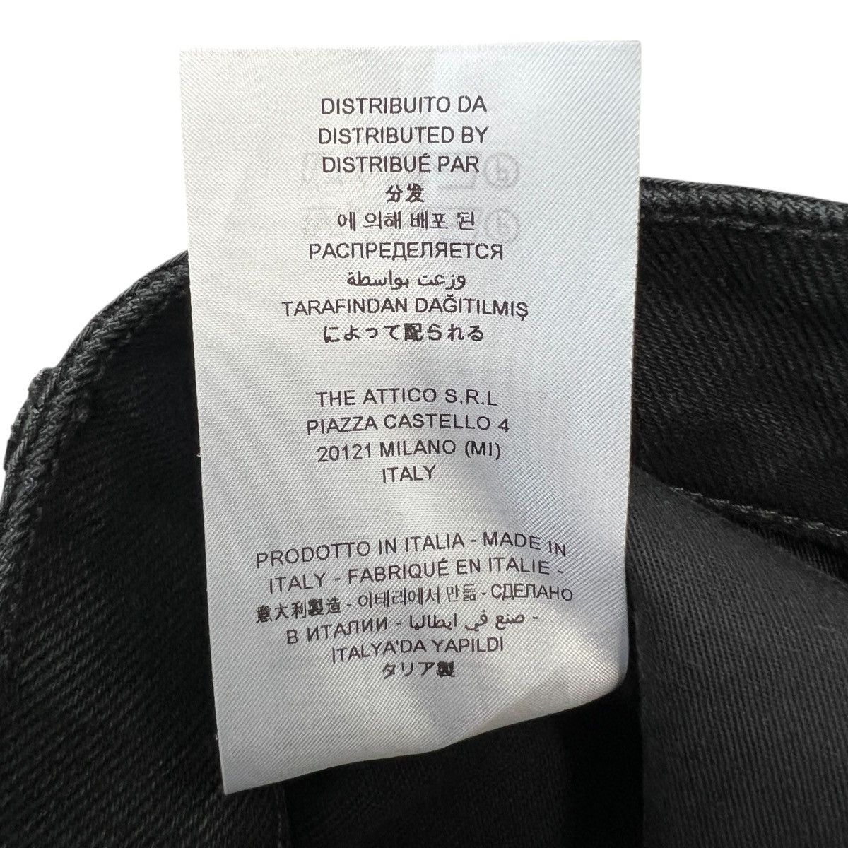 The Attico The Attico Mid-Rise Straight Cargo Jeans Size 24" / US 00 / IT 34 - 5 Thumbnail