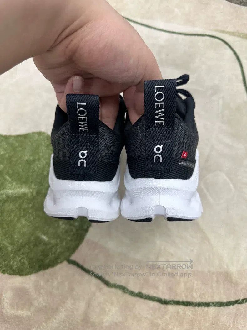 Loewe Loewe Black and white sports shoes Size US 6.5 / IT 36.5 - 4 Thumbnail