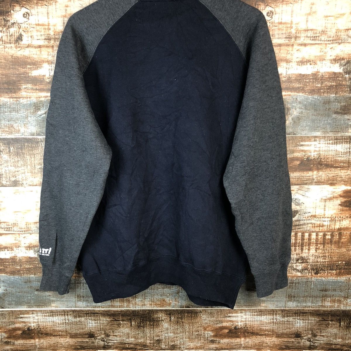 Japanese Brand Grass Hither Dark Blue Sweatshirt #A2035 Size US L / EU 52-54 / 3 - 16 Thumbnail