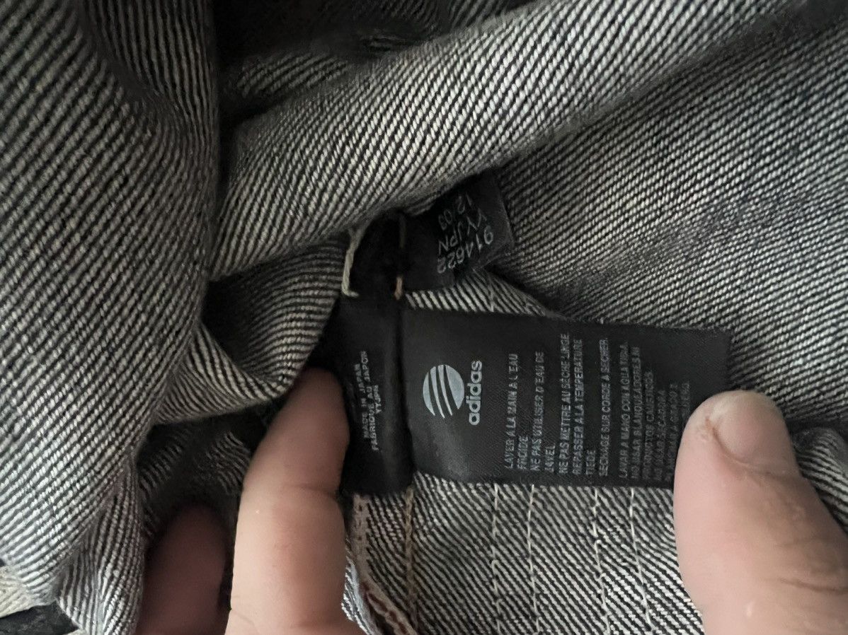 Y-3 3-stripe/spotted horse denim Jeans