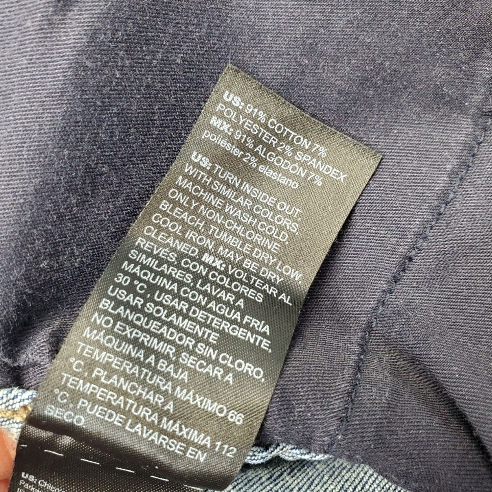 White House Black Market White House Black Market Jeans Women 8 Blue Denim High Rise Boho Faded Whiskered Womens Size 8 Blue Denim Jeans Size 30" / US 8 / IT 44 - 7 Thumbnail