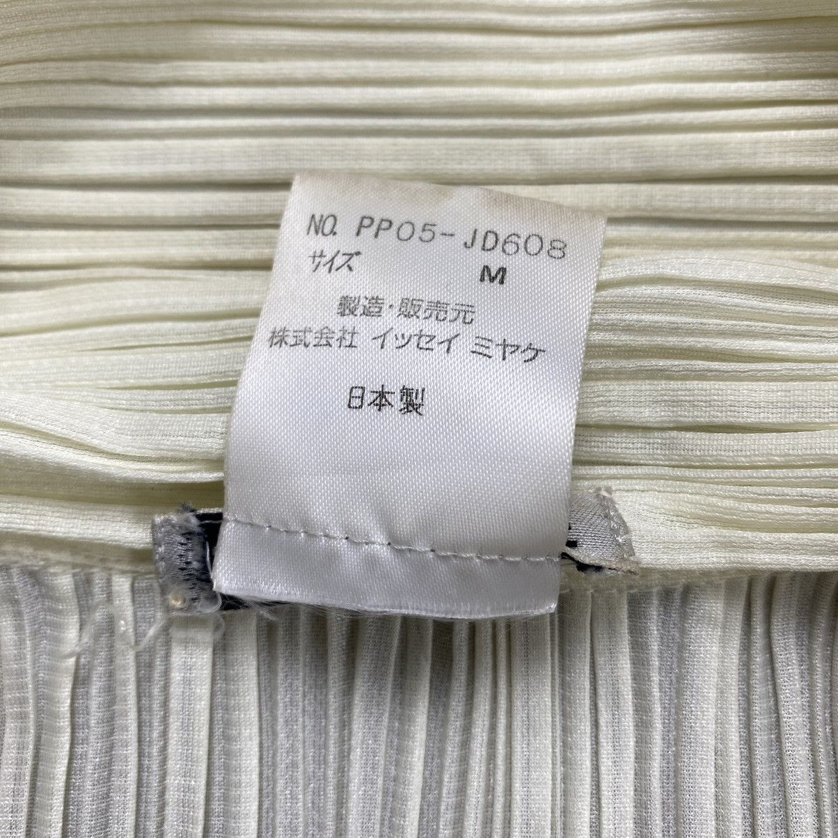 Issey Miyake Vintage Pleats Please Issey Miyake Luxury White Cardigan Size M / US 6-8 / IT 42-44 - 6 Thumbnail