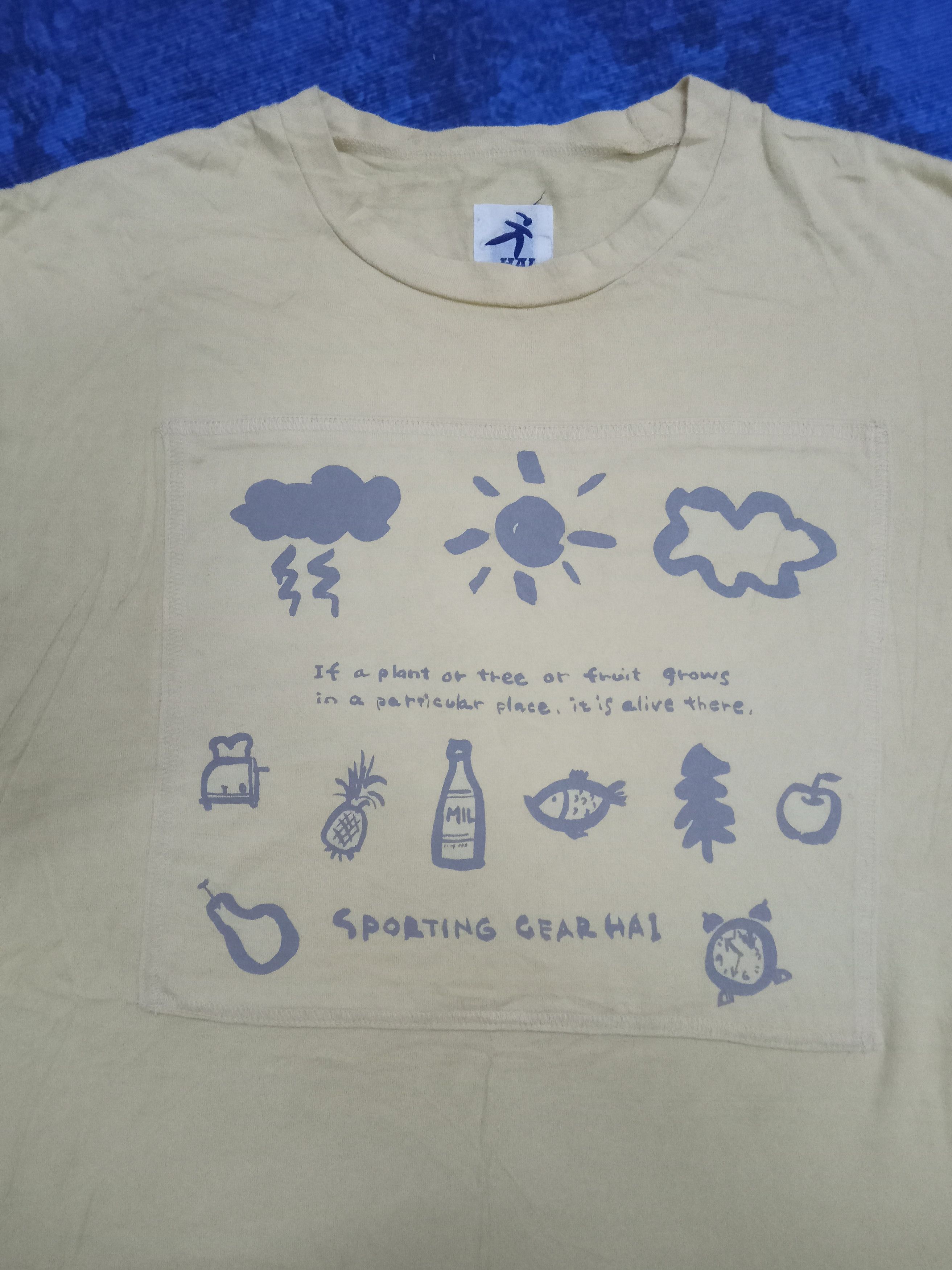 Hai Sporting Gear Hai Sporting Gear Issey Miyake T Shirt Size US L / EU 52-54 / 3 - 3 Thumbnail