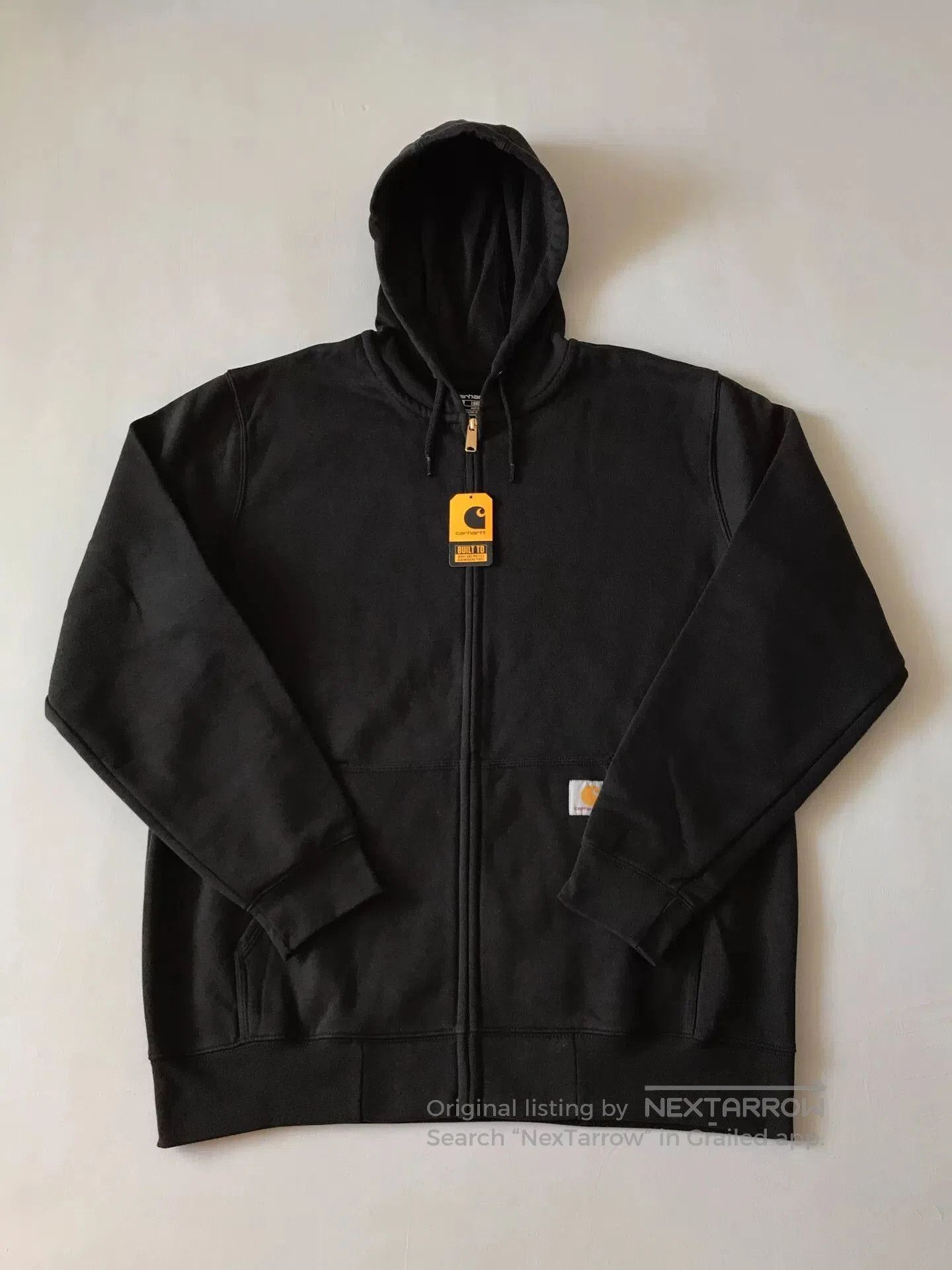Carhartt Carhartt K122 Black Hooded Zip Sweatshirt. Size US L / EU 52-54 / 3 - 1 Thumbnail