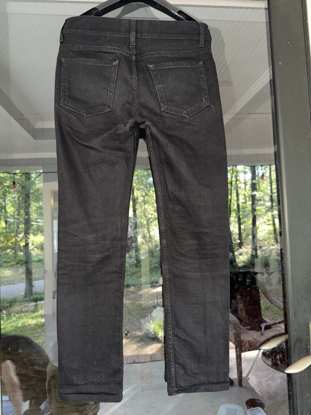 Acne Studios Ace Cash Black Denim Jeans Size US 28 / EU 44 - 2 Thumbnail
