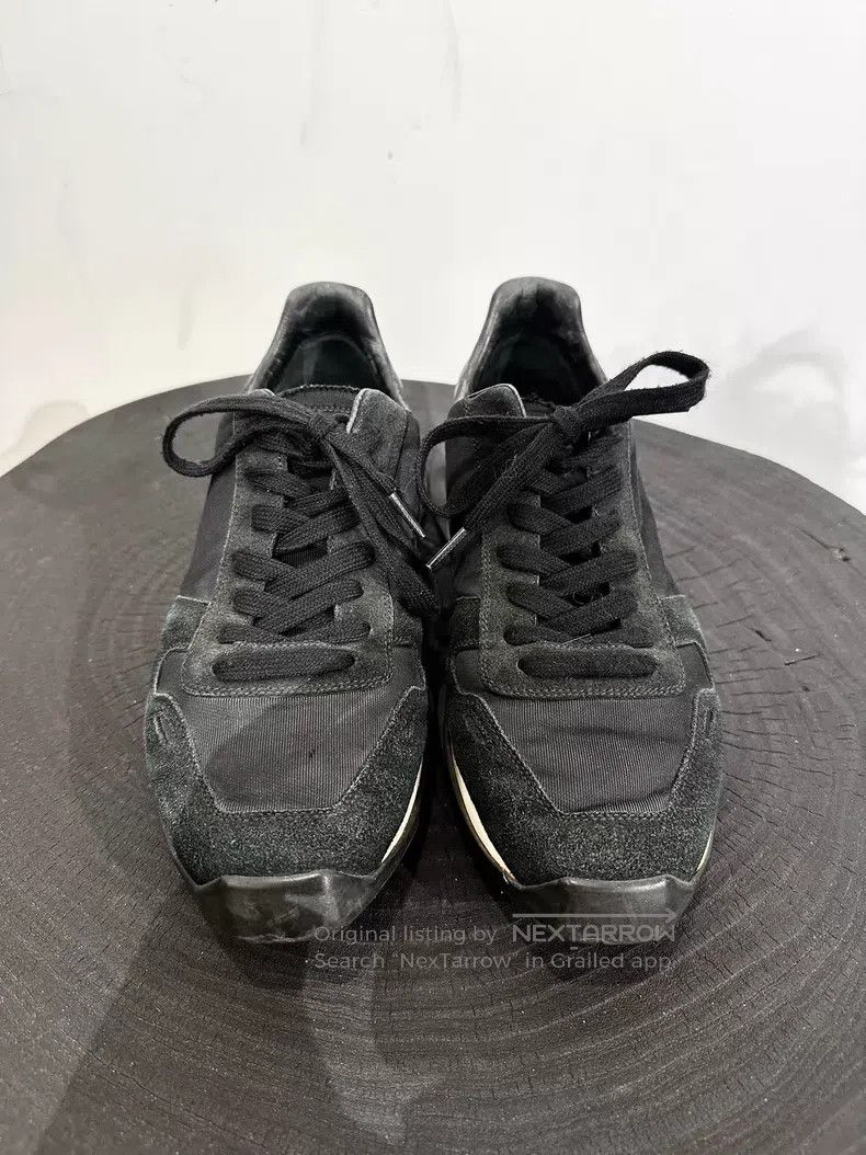Rick Owens Rick Owens Size 40½ Suede and leather patchwork low-top sne Size US 7.5 / EU 40-41 - 3 Thumbnail