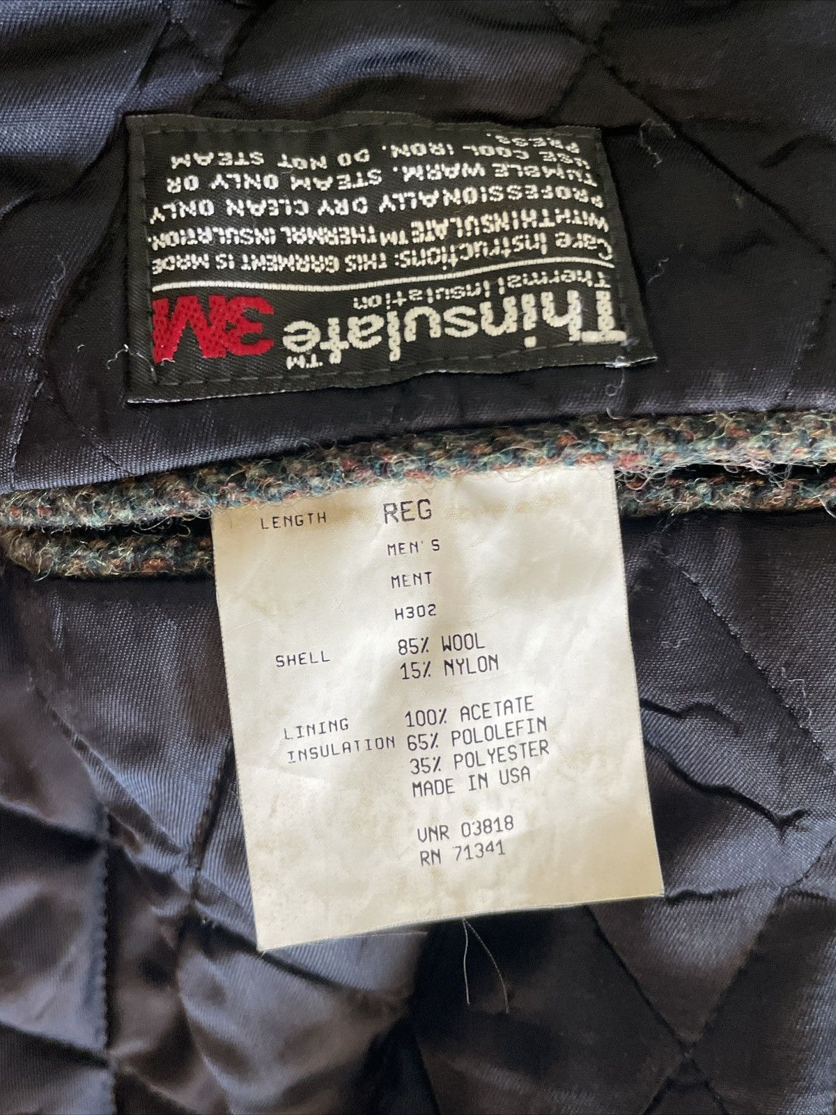 L.L. Bean LL Bean Thinsulate Lined 3 Button Blazer Jacket Medium Size 40R - 6 Thumbnail