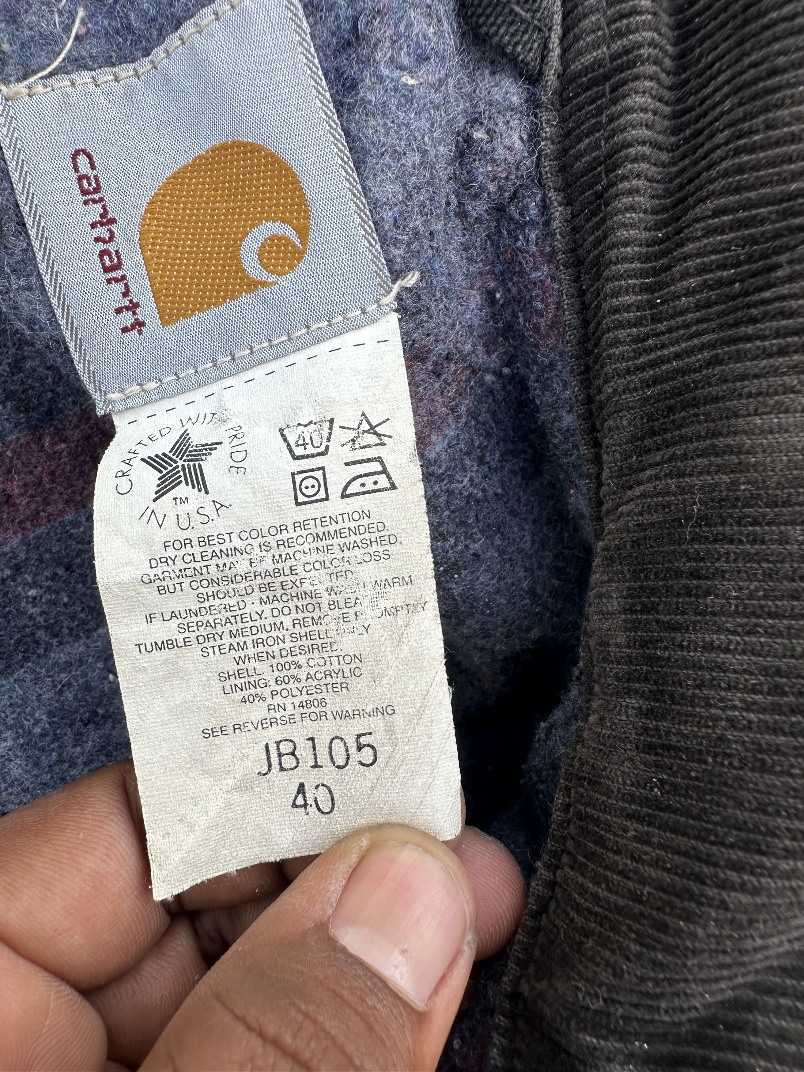 Carhartt Vintage Carhartt JB105 Black Detroit Jacket Size US M / EU 48-50 / 2 - 5 Thumbnail