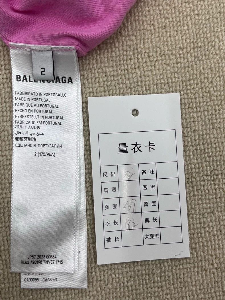 Balenciaga Balenciaga Logo printed pullover T-shirt with short sleeve Size M / US 6-8 / IT 42-44 - 4 Thumbnail