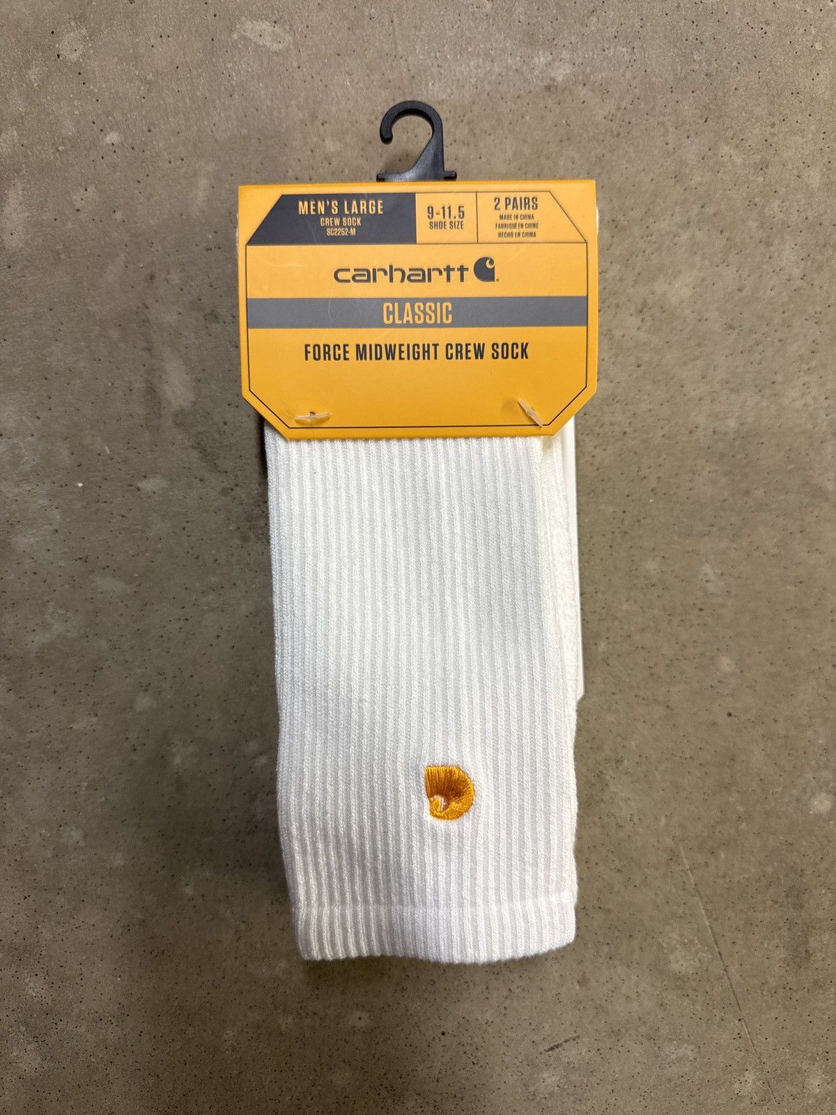 Carhartt Carhartt Logo 2-pack Socks (size Large) Size ONE SIZE - 1 Thumbnail