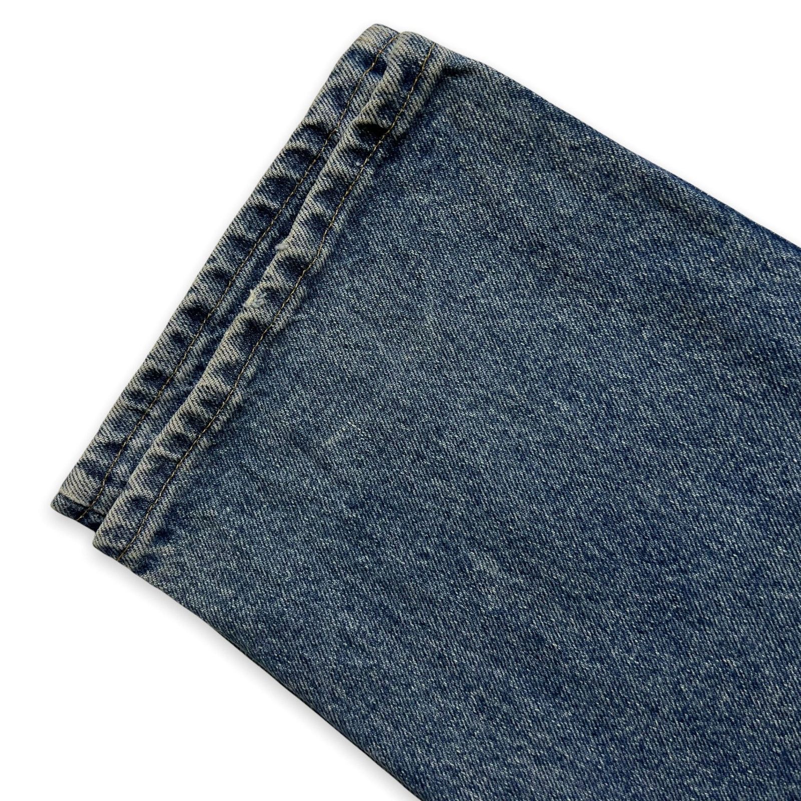 Vintage × Wrangler Wrangler Jeans 36x32 Blue Regular Fit Work Wear Denim Pants Size US 36 / EU 52 - 5 Thumbnail