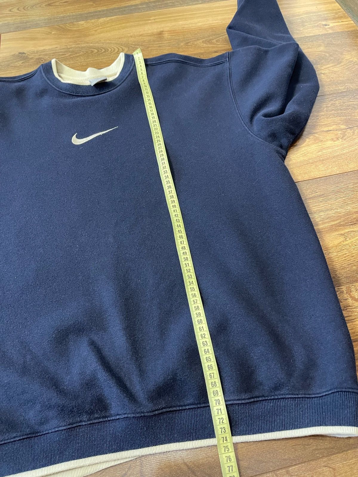 Nike Nike Vintage 2000’s Centre Logo Y2K Crewneck Sweatshirt XL Size US XL / EU 56 / 4 - 10 Thumbnail