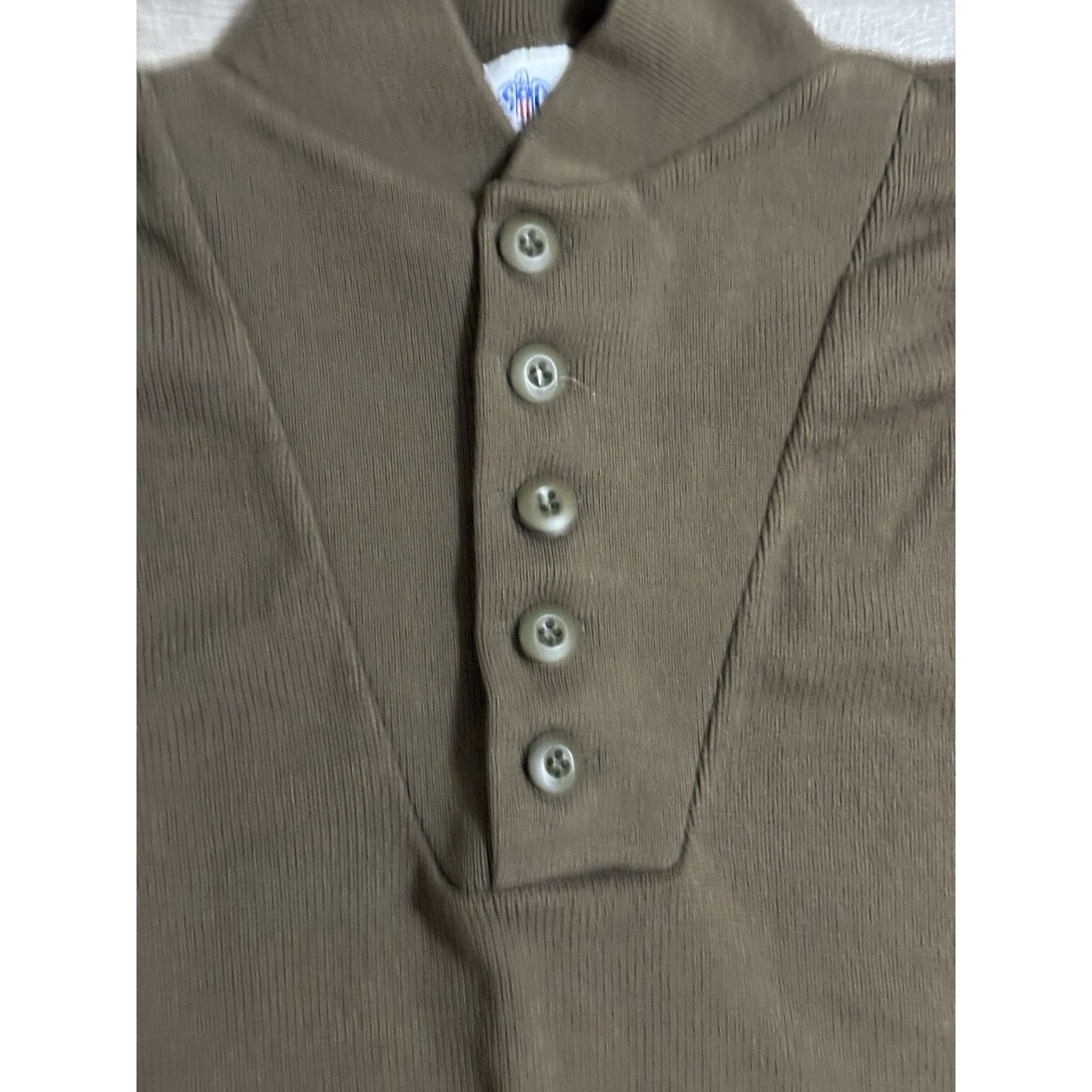 Other Vintage DSCP Garrison Collection Henley Sweater - Men Medium Size US M / EU 48-50 / 2 - 2 Thumbnail