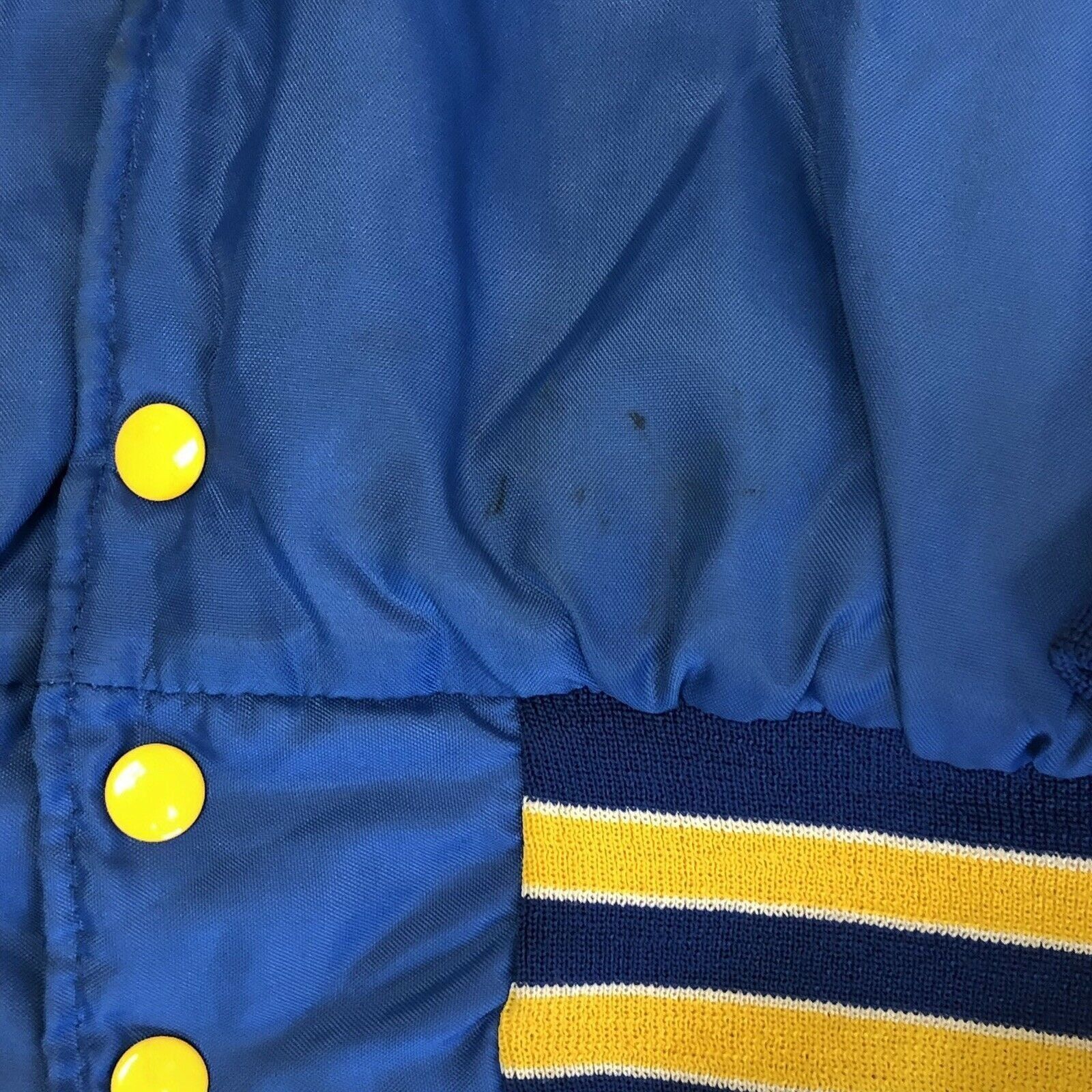 Holloway Vtg Holloway Blue Nylon Fairfield FOE Coat Fraternal Jacket Size US L / EU 52-54 / 3 - 7 Thumbnail