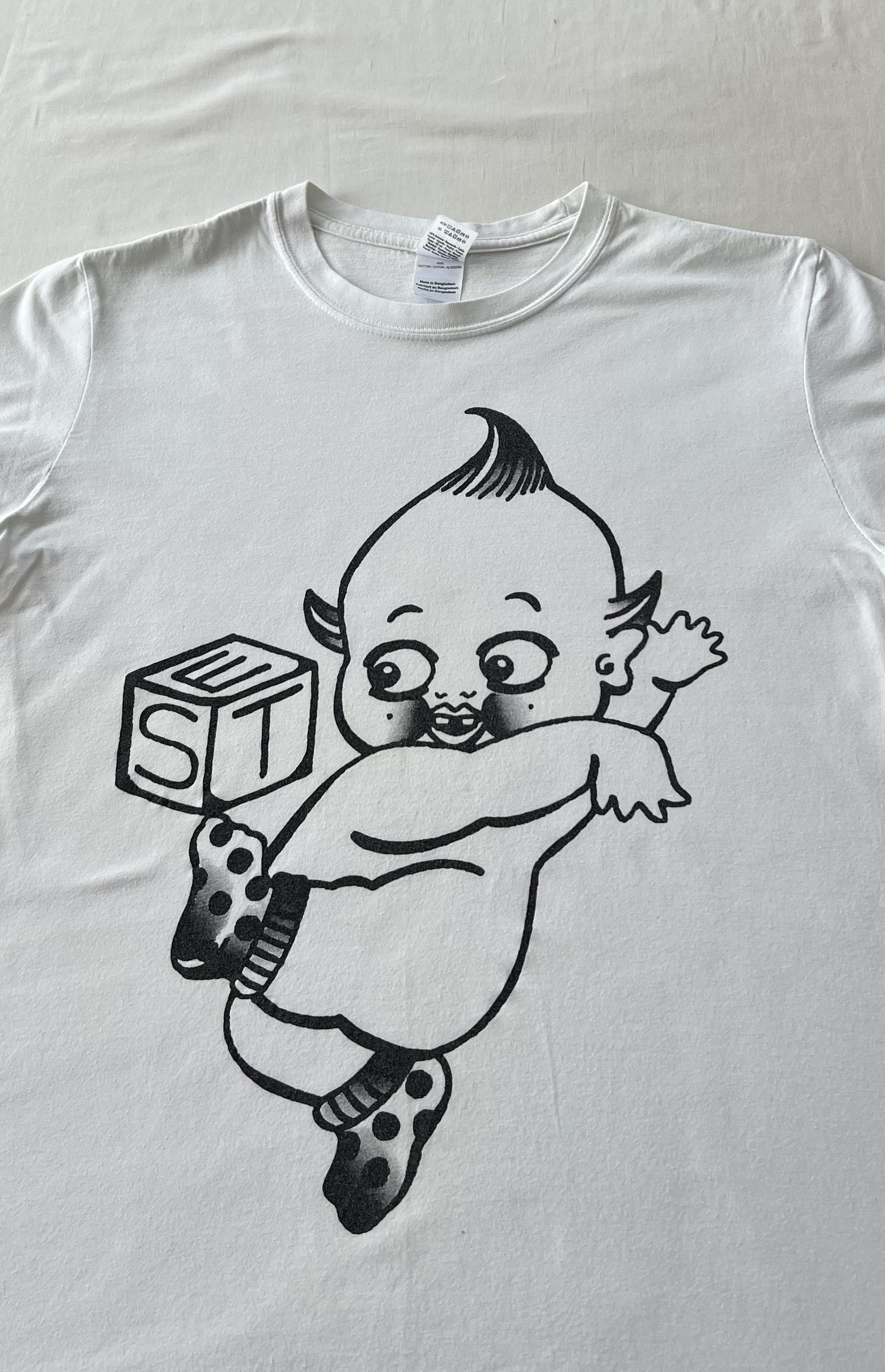 Vintage Vintage Kewpie Art Y2k White T-shirt Size US M / EU 48-50 / 2 - 3 Thumbnail