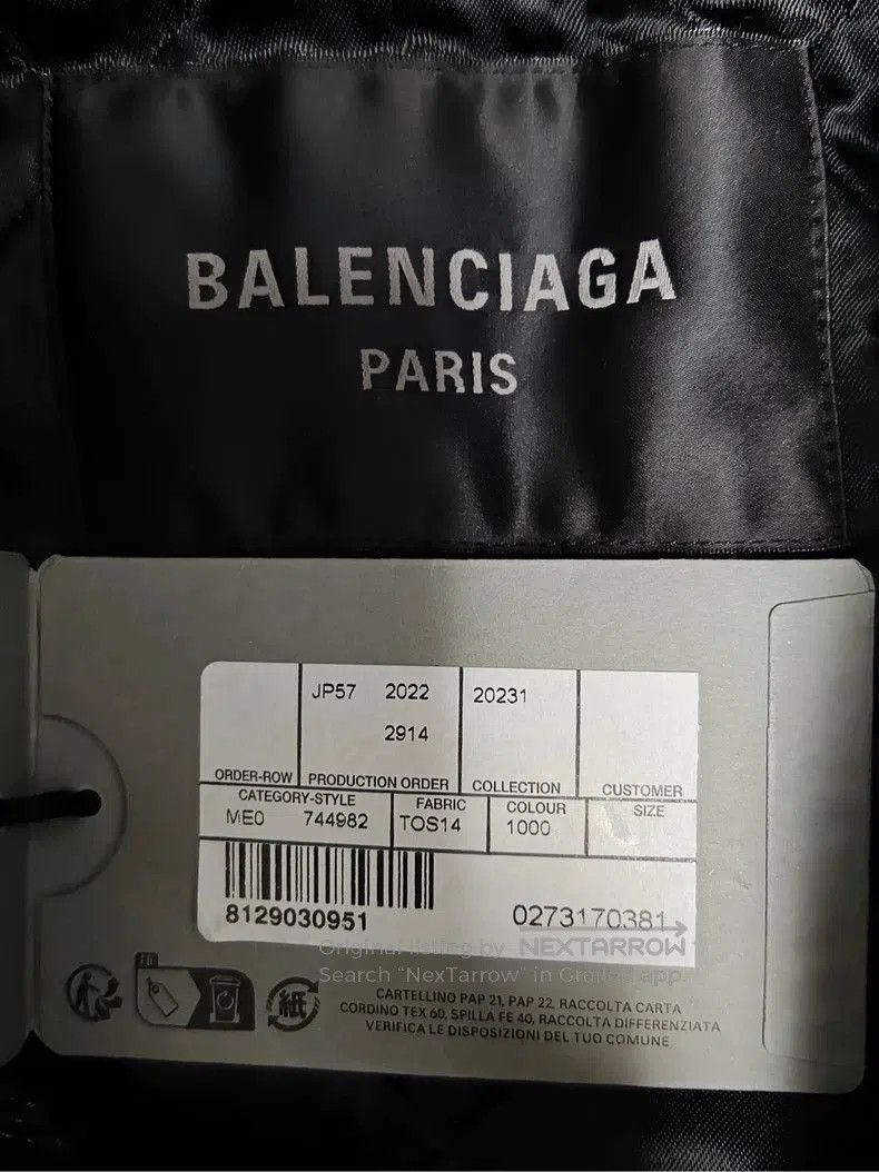 Balenciaga Balenciaga 23mud Show Security 3M Badge Police Badge Police Size US L / EU 52-54 / 3 - 6 Thumbnail