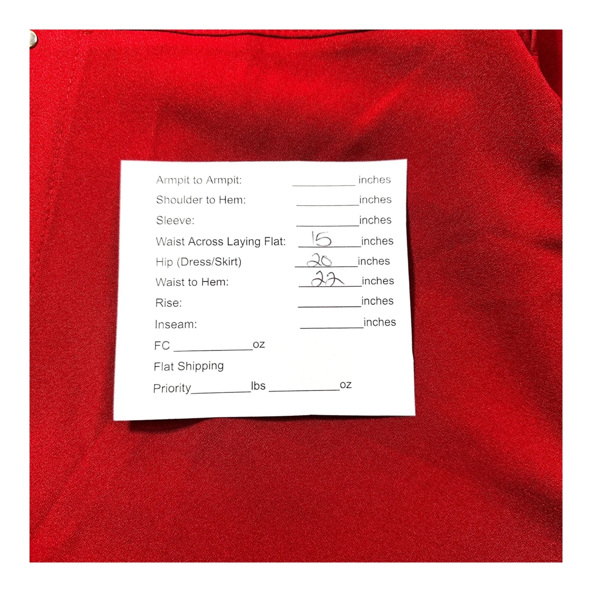Designer Kate & Mallory Cranberry Red Front Pleated Skirt 1X Poly/Spa Size 32" / US 10 / IT 46 - 3 Thumbnail
