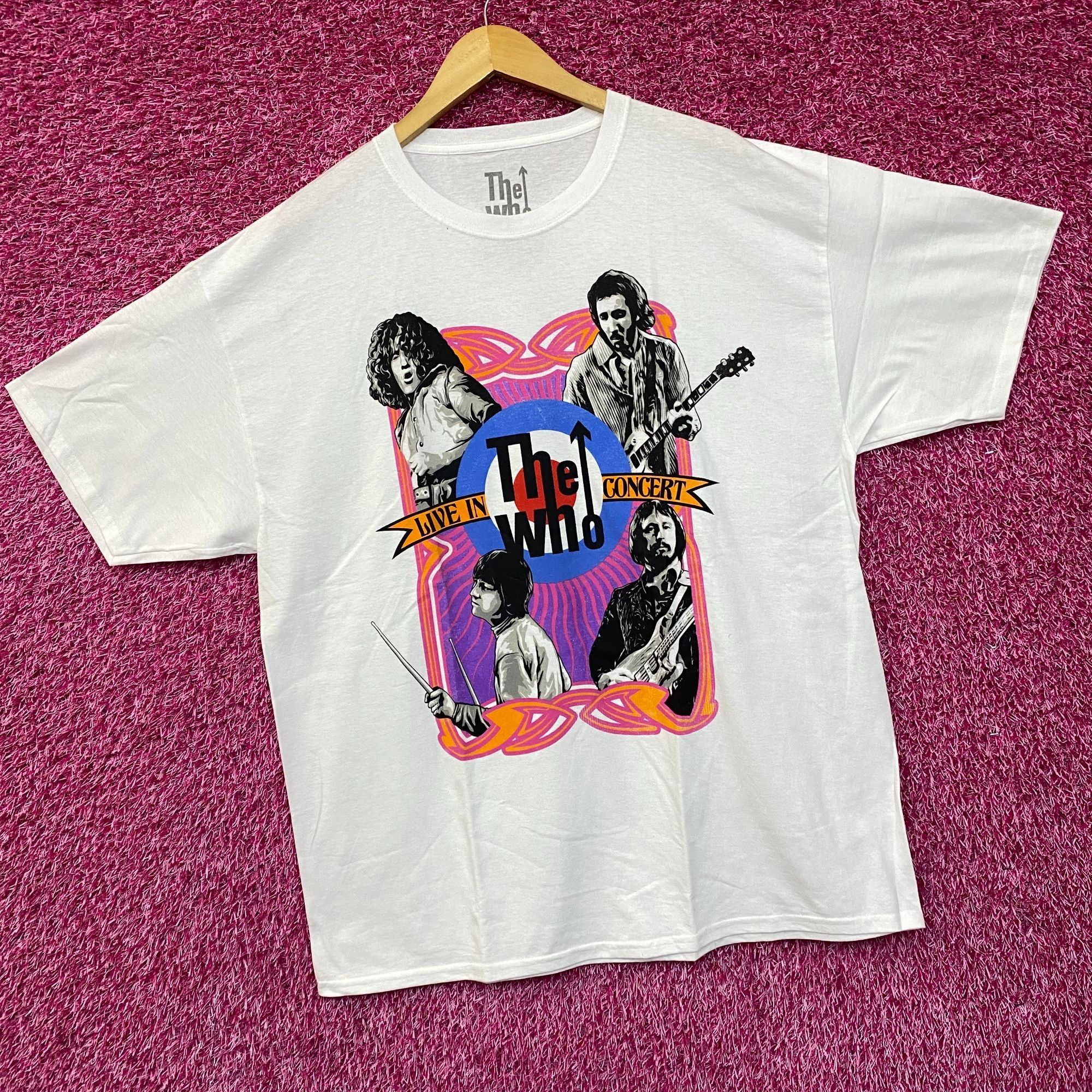 Band Tees The Who In Concert Target Logo T-Shirt 1X Size US XL / EU 56 / 4 - 3 Thumbnail