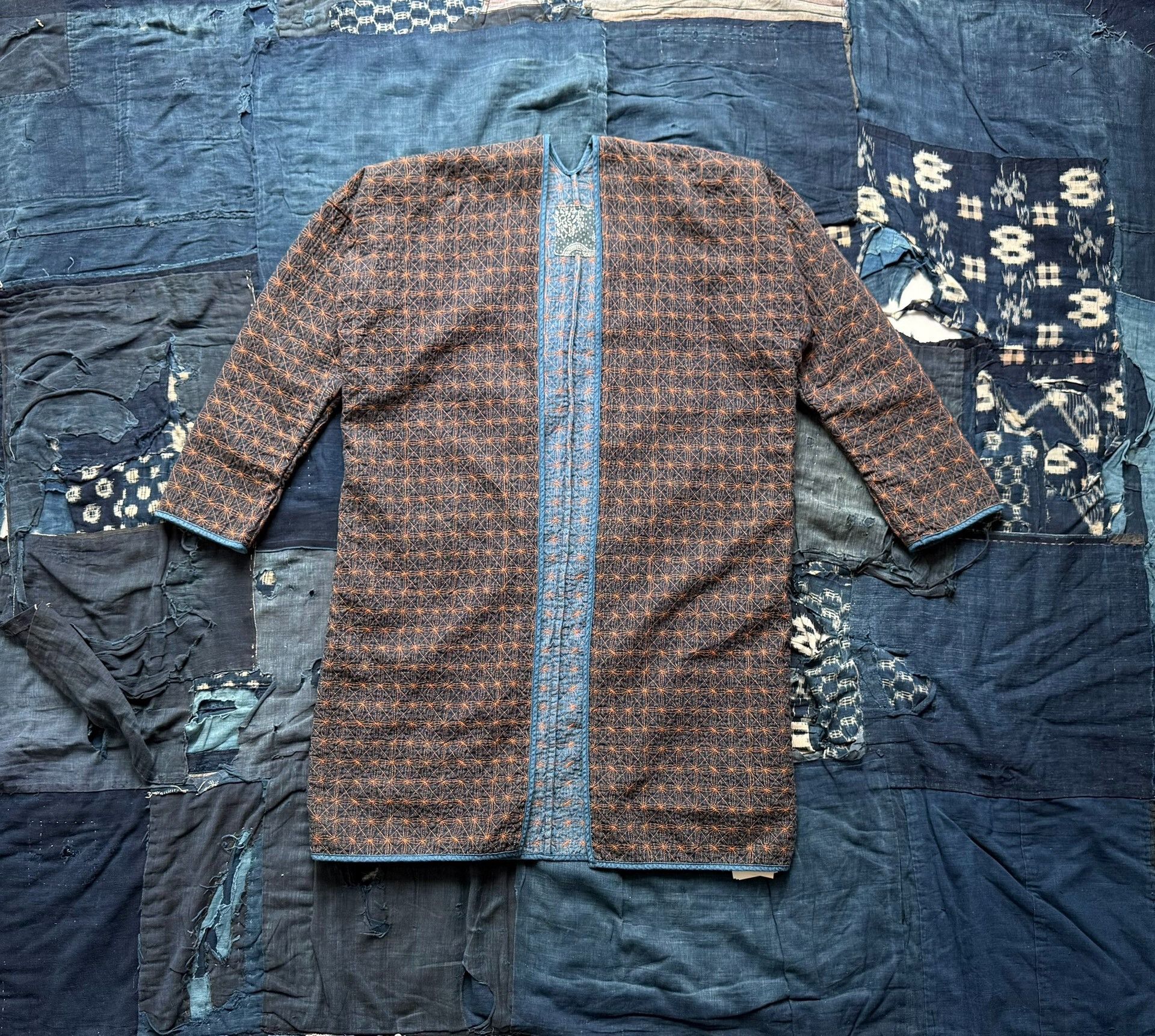 Visvim Visvim ICT Sashiko Sanjuro Coat | Grailed