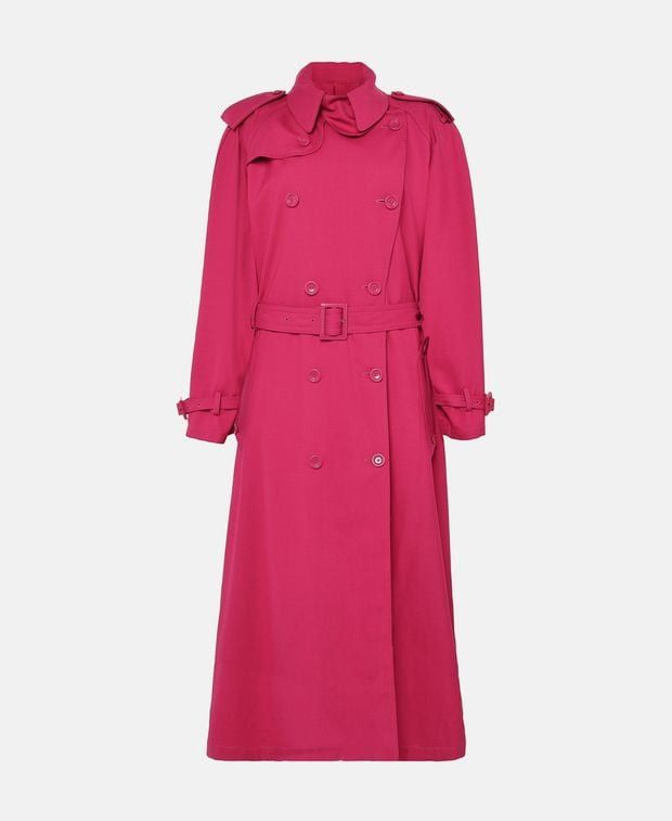 Wool-blend coat