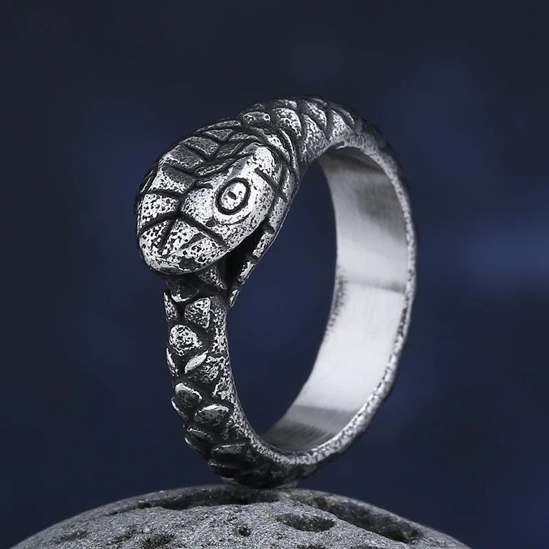 Japanese Brand × Jewelry × Vintage Gothic 3D Snake Ring Size ONE SIZE - 1 Thumbnail