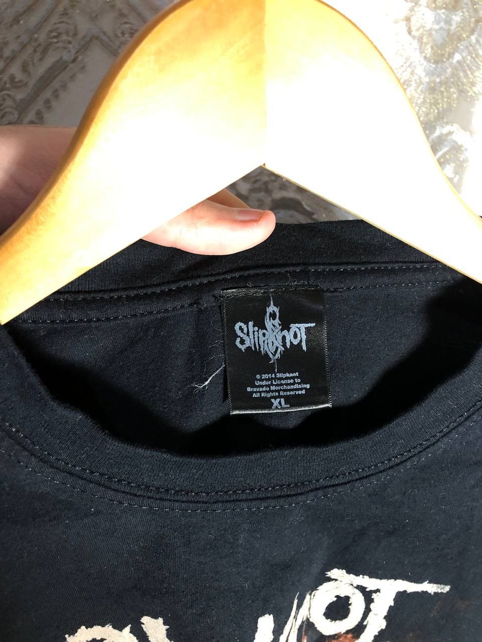 Slipknot × Vintage VERY RARE SLIPKNOT THE GRAY CHAPTER BIG LOGO ROCK T-SHIRT Size US XL / EU 56 / 4 - 3 Thumbnail