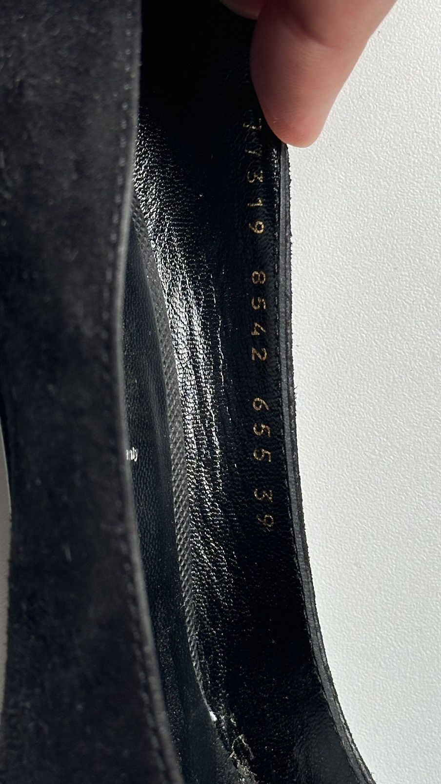 Casadei New Casadei Women Heels Black Suede Size 39 Made In Italy Size US 9.5 / IT 39.5 - 15 Thumbnail