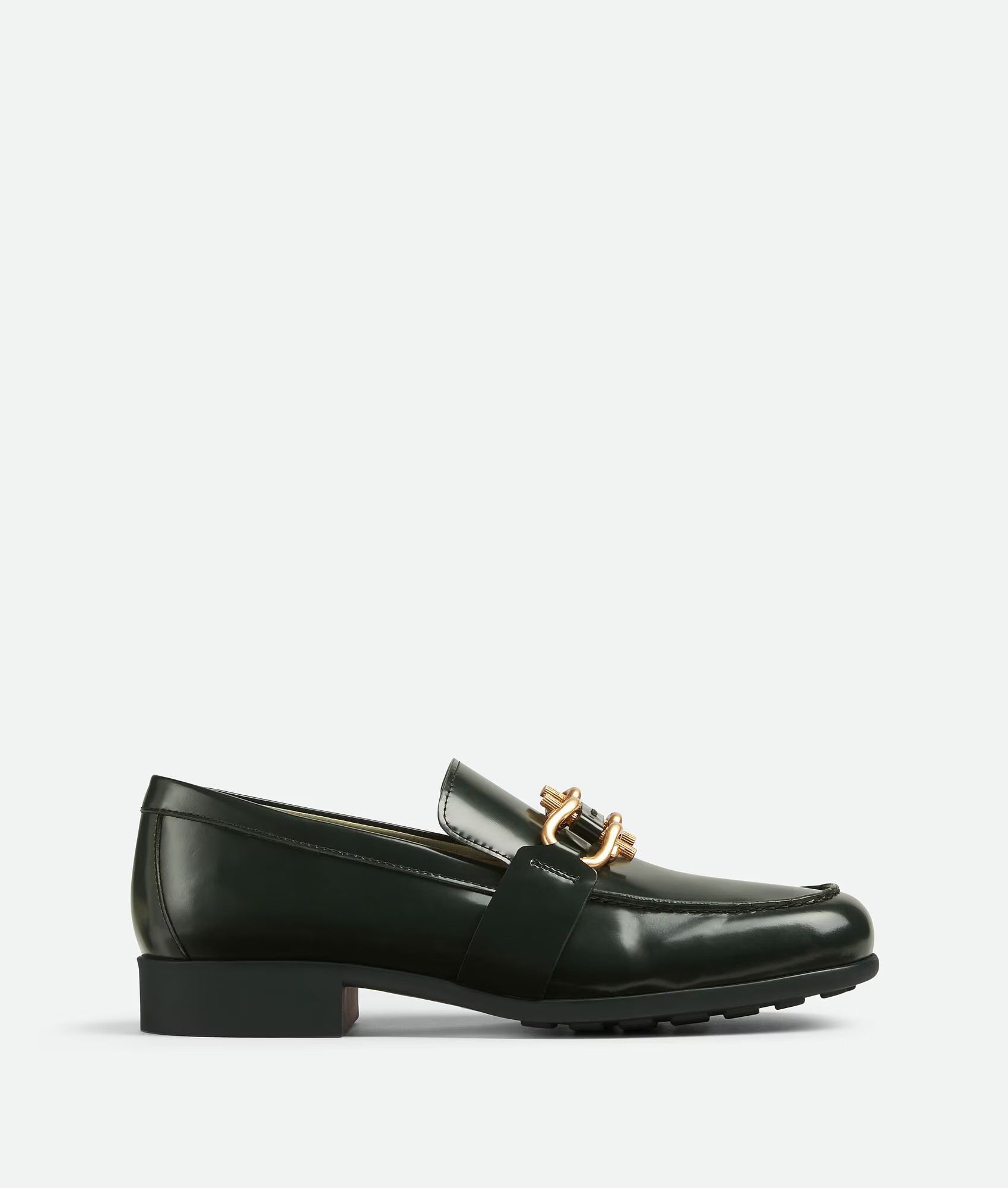 Bottega Veneta o1w1db11124 Monsieur Loafers in Dark Green Size US 11 / EU 44 - 1 Thumbnail