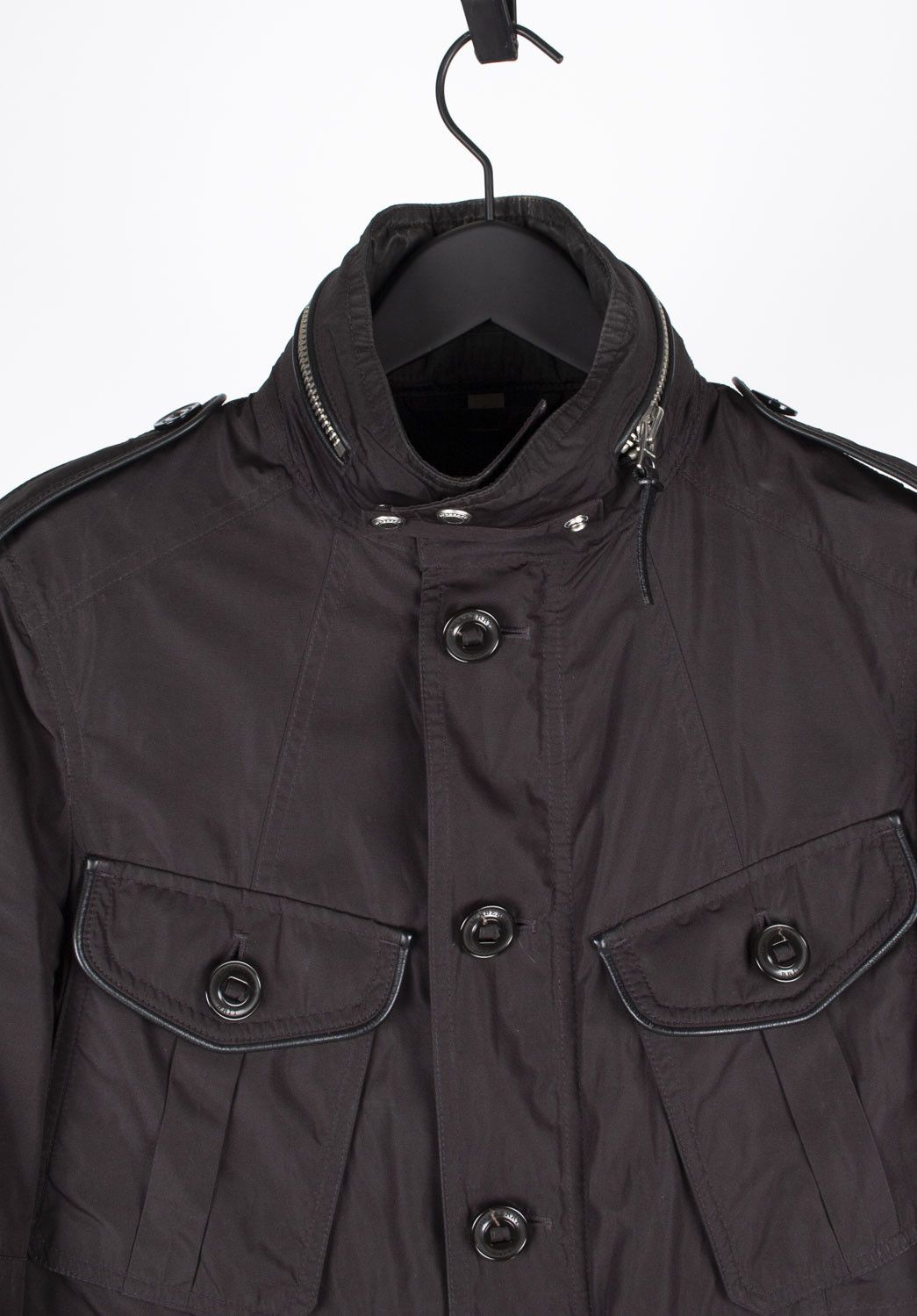 Burberry Burberry Brit Men Black Hooded Jacket Size S H4996 Size US S / EU 44-46 / 1 - 2 Thumbnail