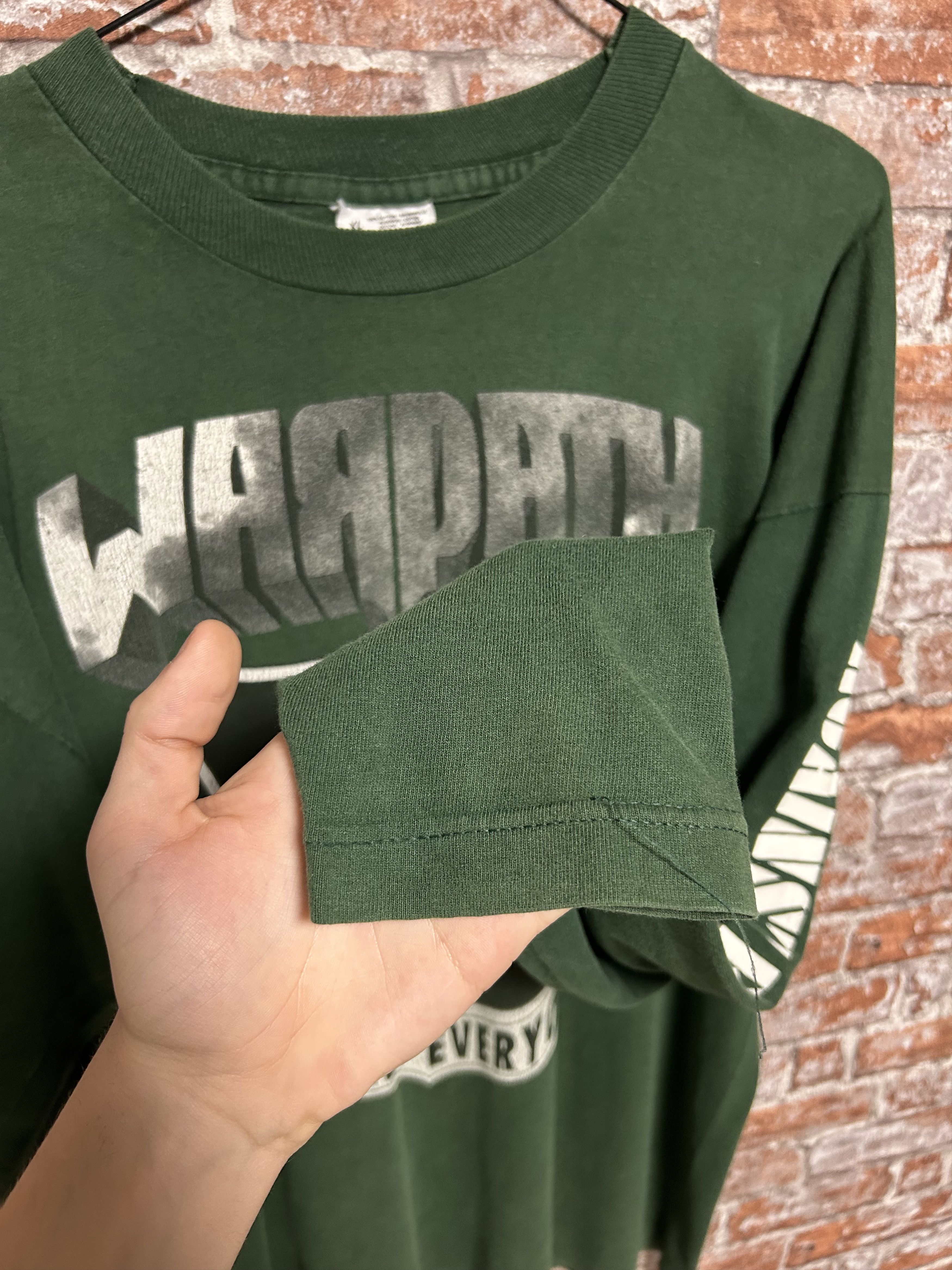 Band Tees Vintage 1994 Warpath Tour Rock Band Long Sleeve Shirt Size US XL / EU 56 / 4 - 12 Thumbnail