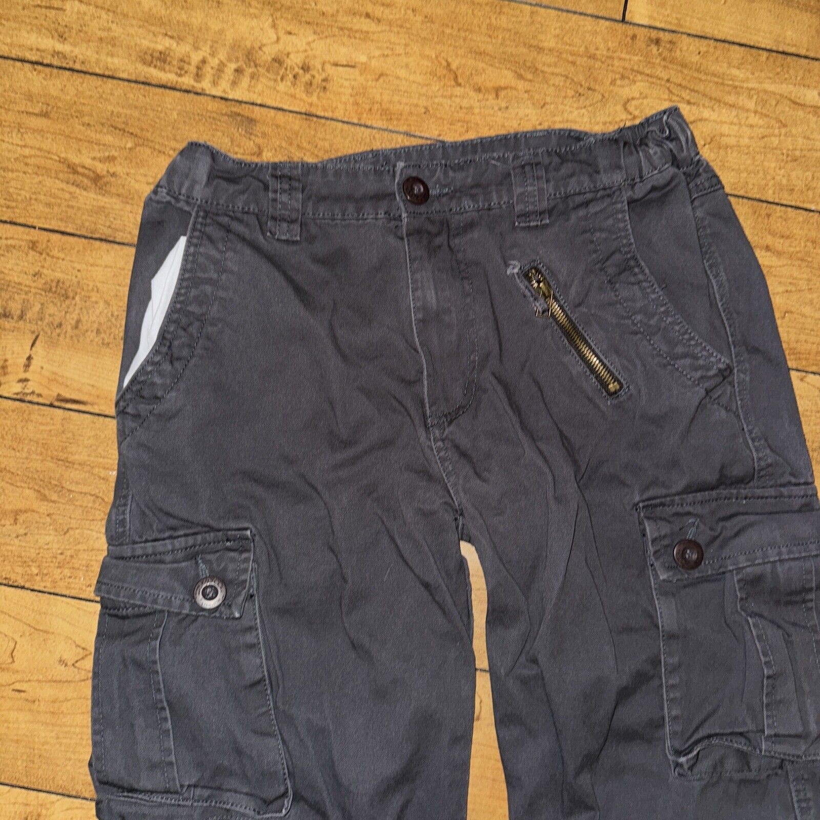 Japanese Brand × Vintage Must Way Cargo Pants Dark Gray 32x29 Size US 32 / EU 48 - 5 Thumbnail