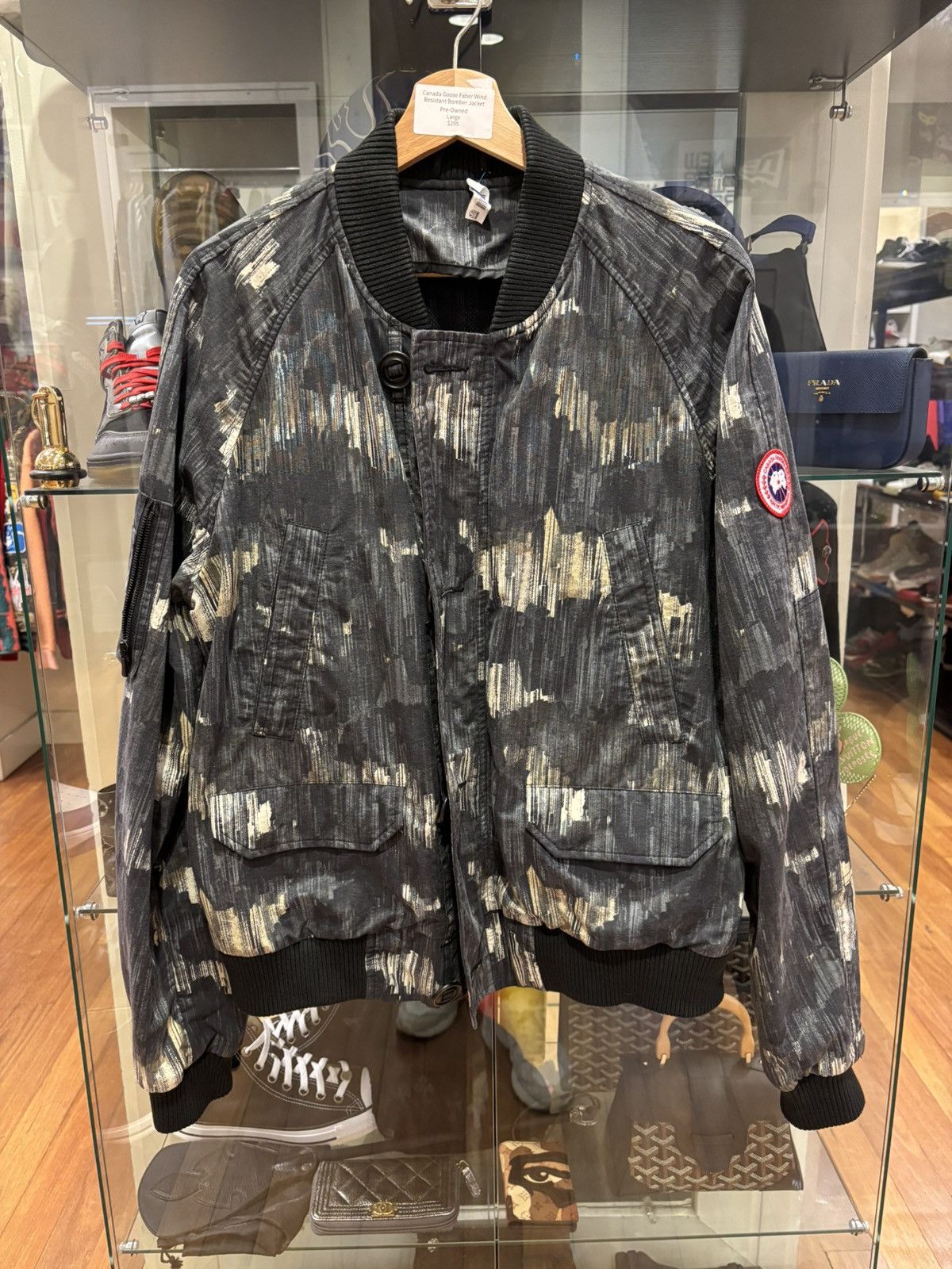 Canada Goose Canada Goose Faber Wind Resistant Bomber Jacket Size US L / EU 52-54 / 3 - 1 Thumbnail