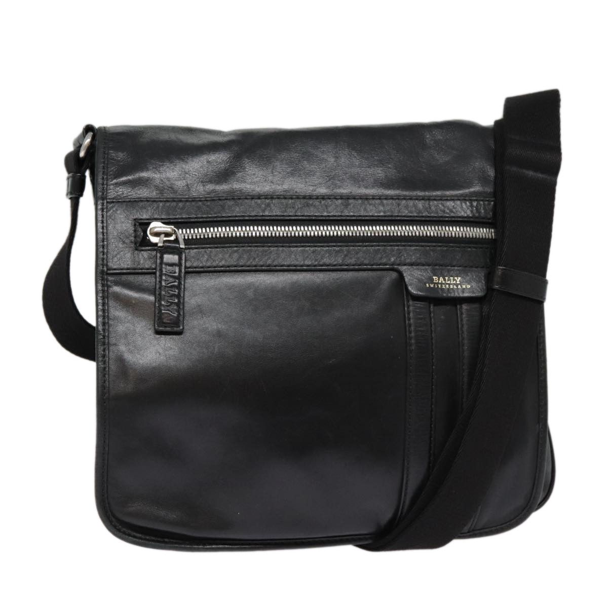 Bally Black Leather Shoulder Bag (Pre-Owned) Size ONE SIZE - 1 Thumbnail