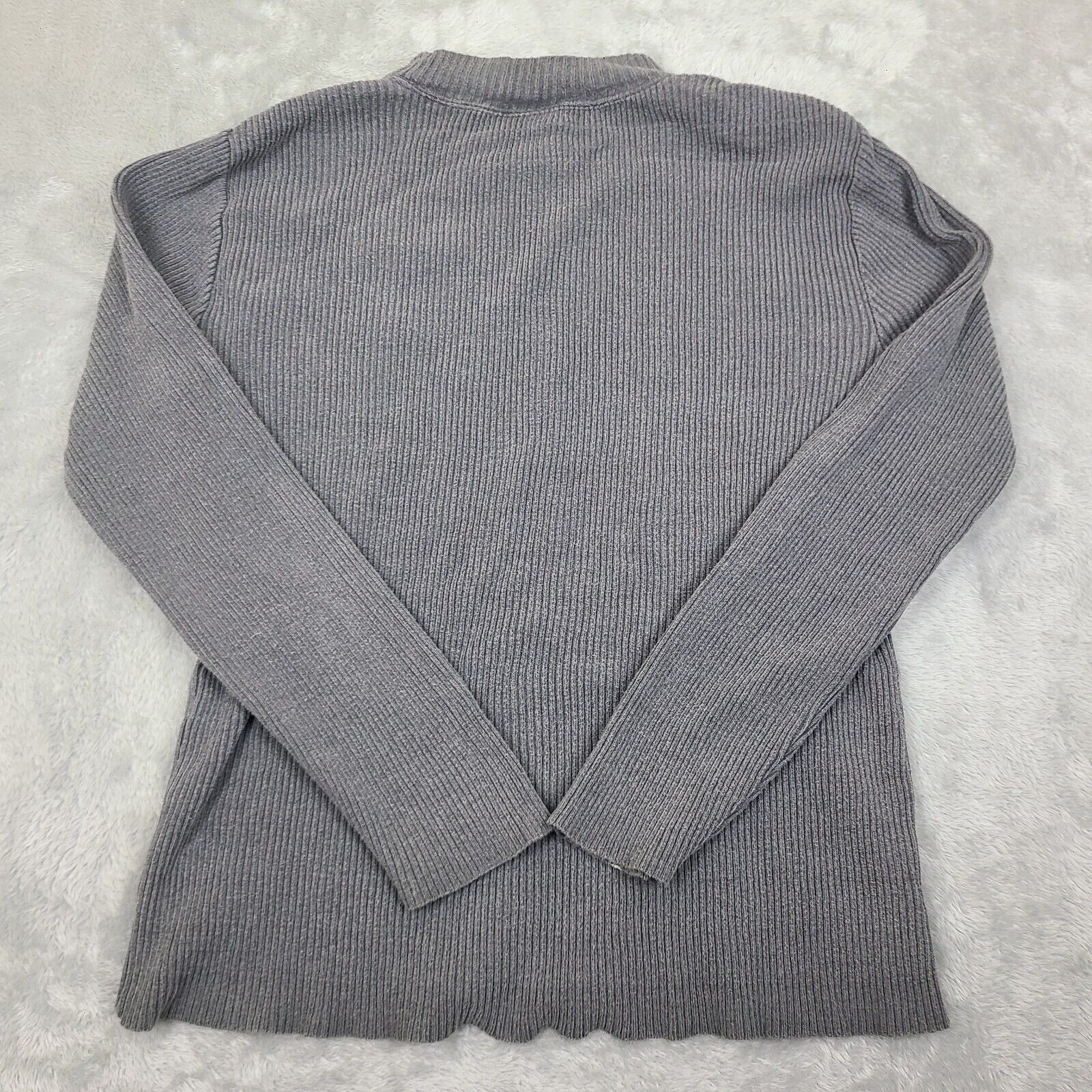 Harley Davidson Harley-Davidson Women Sweater Cotton Long Sleeves Gray Size Size M / US 6-8 / IT 42-44 - 4 Thumbnail