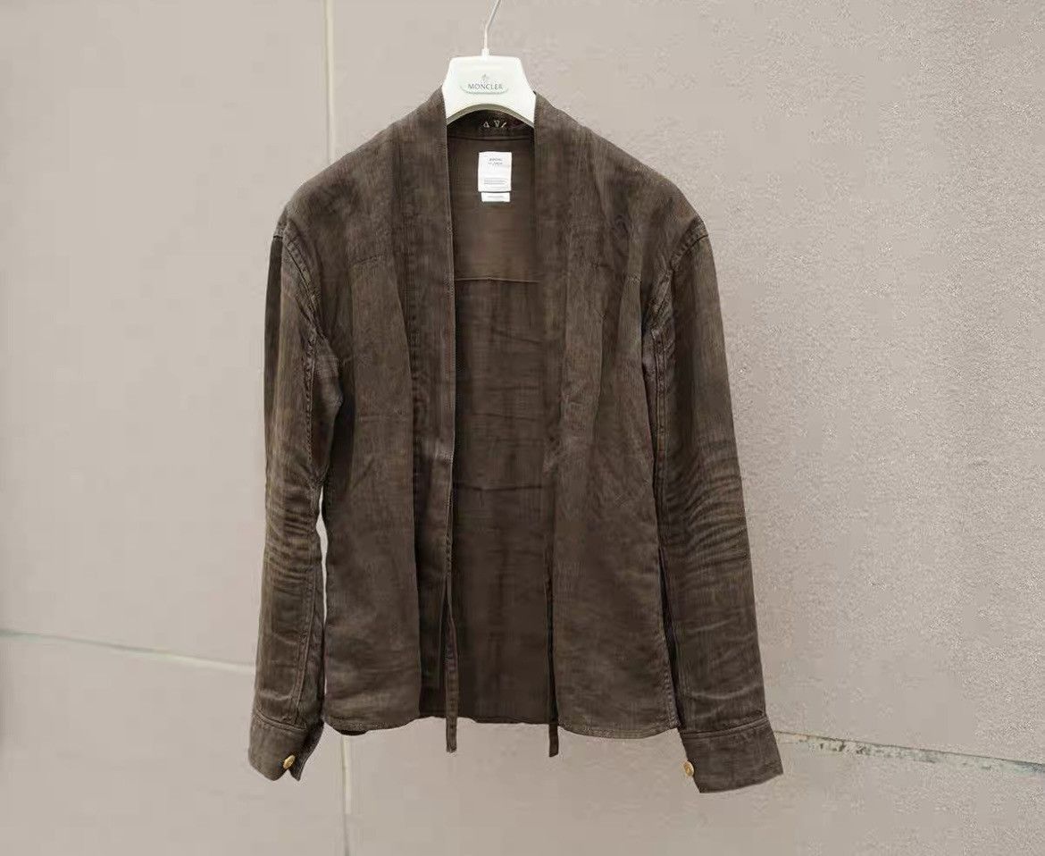 Visvim Visvim Lhamo shirt Mud Dyed-2505 Size US S / EU 44-46 / 1 - 1 Thumbnail