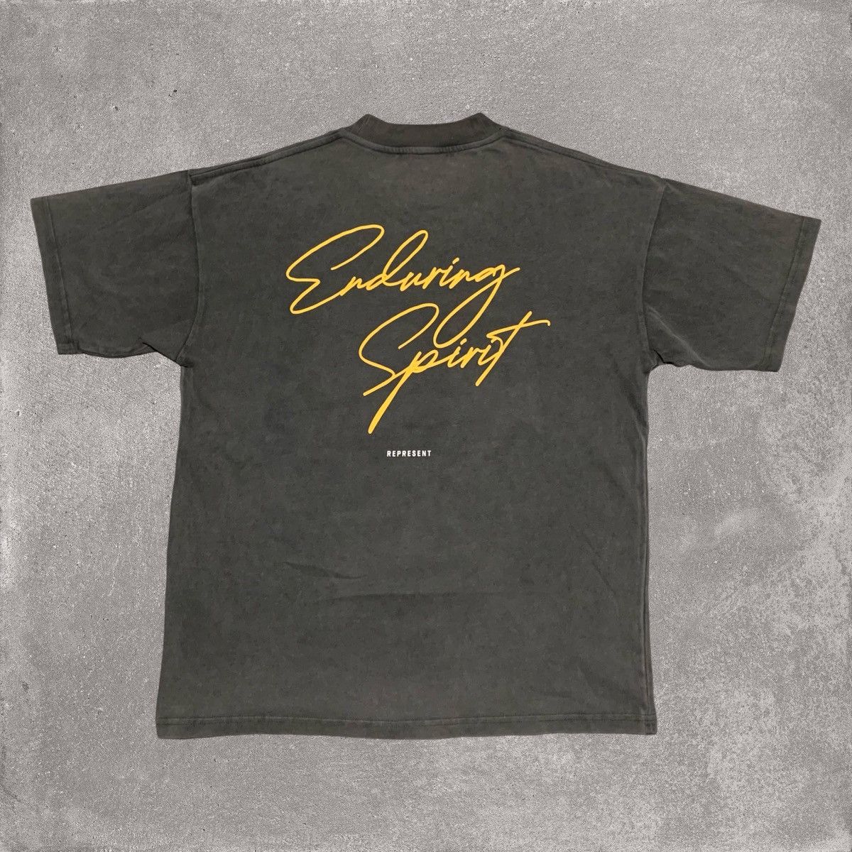 Represent Clo. Represent Small Spirit Enduring Vintage Grey Tee Size US S / EU 44-46 / 1 - 2 Thumbnail