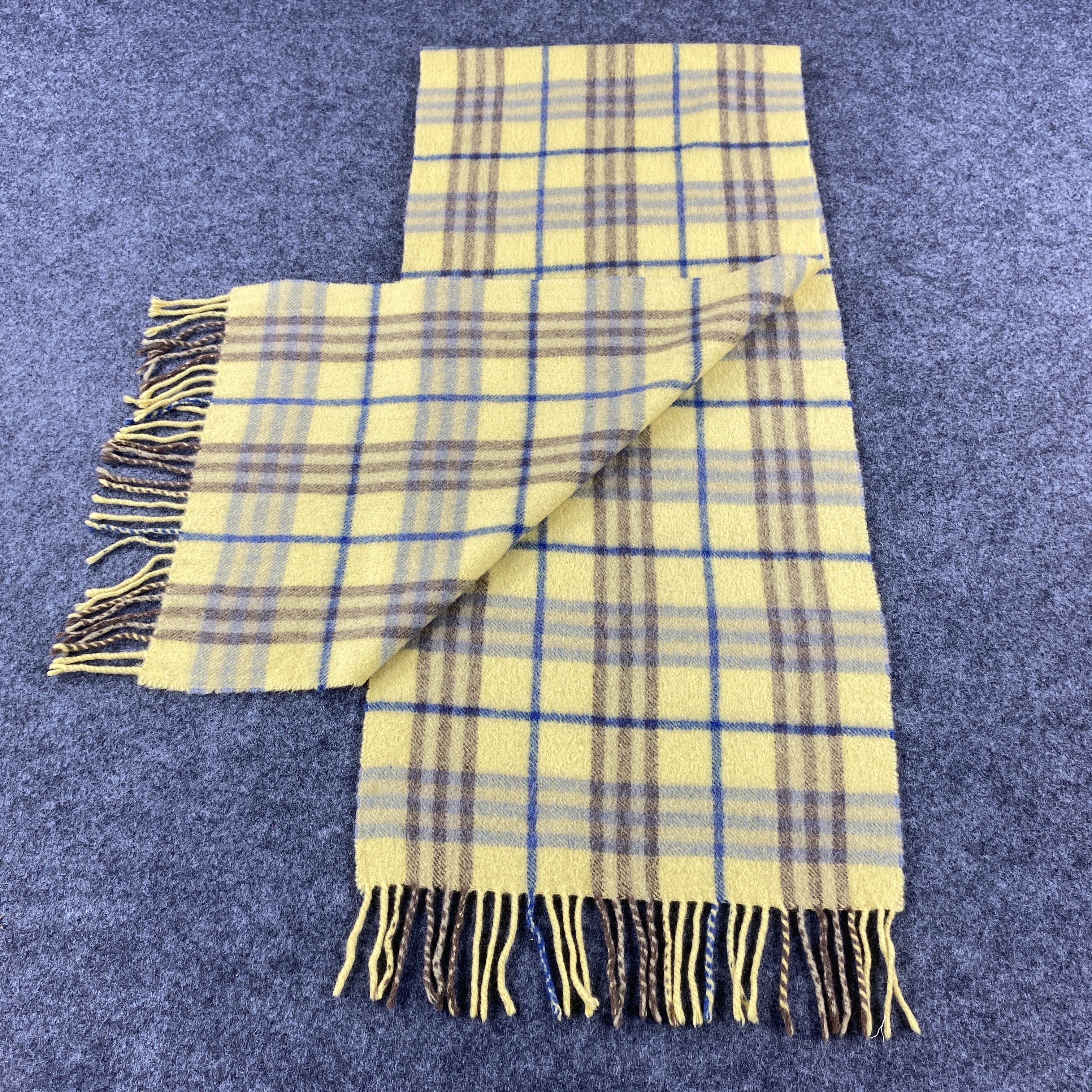 Burberry × Vintage GF10381 Burberry Scarf Neck Wear Muffler Nova Check Size ONE SIZE - 7 Thumbnail