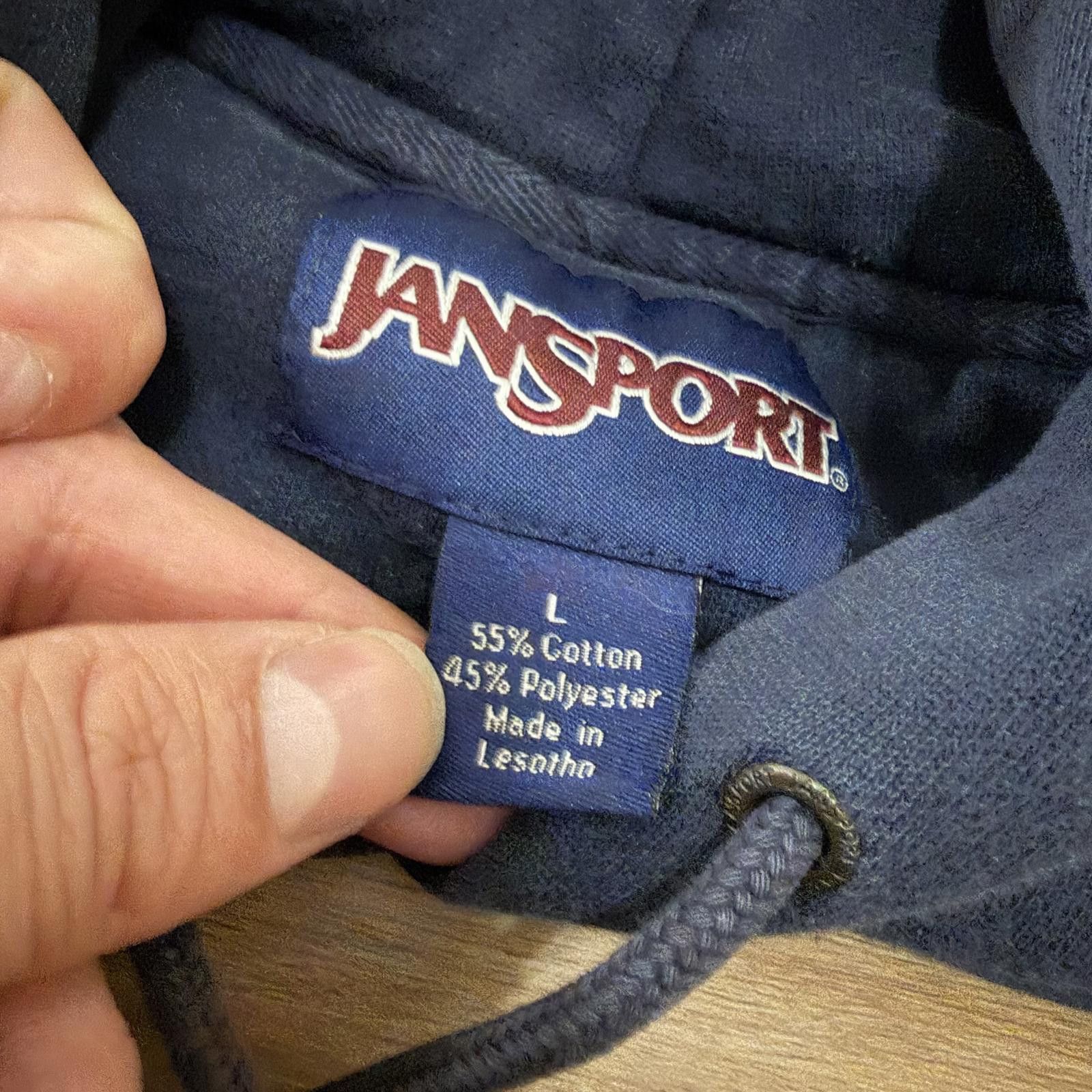 Jansport Vintage 90s Navy Midshipmen Jansport Hoodie Size US L / EU 52-54 / 3 - 4 Thumbnail