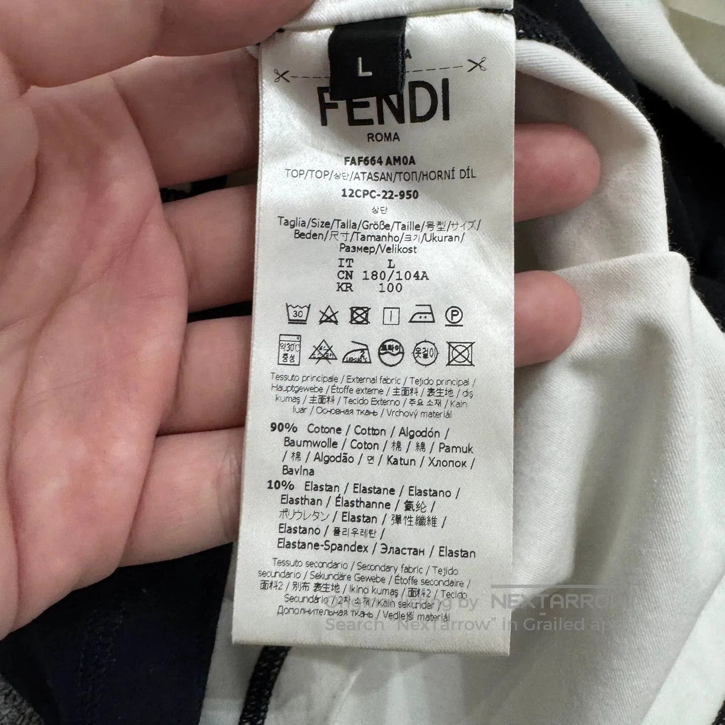 Fendi Fendi Color Block Short Sleeve. Size US L / EU 52-54 / 3 - 3 Thumbnail