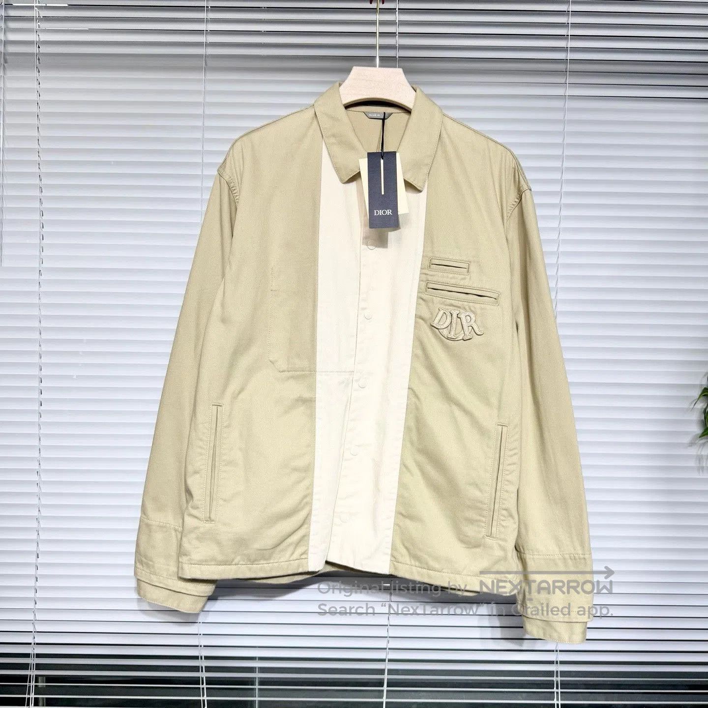 Dior DIOR Embroidered Denim Jacket. Size US M / EU 48-50 / 2 - 1 Thumbnail