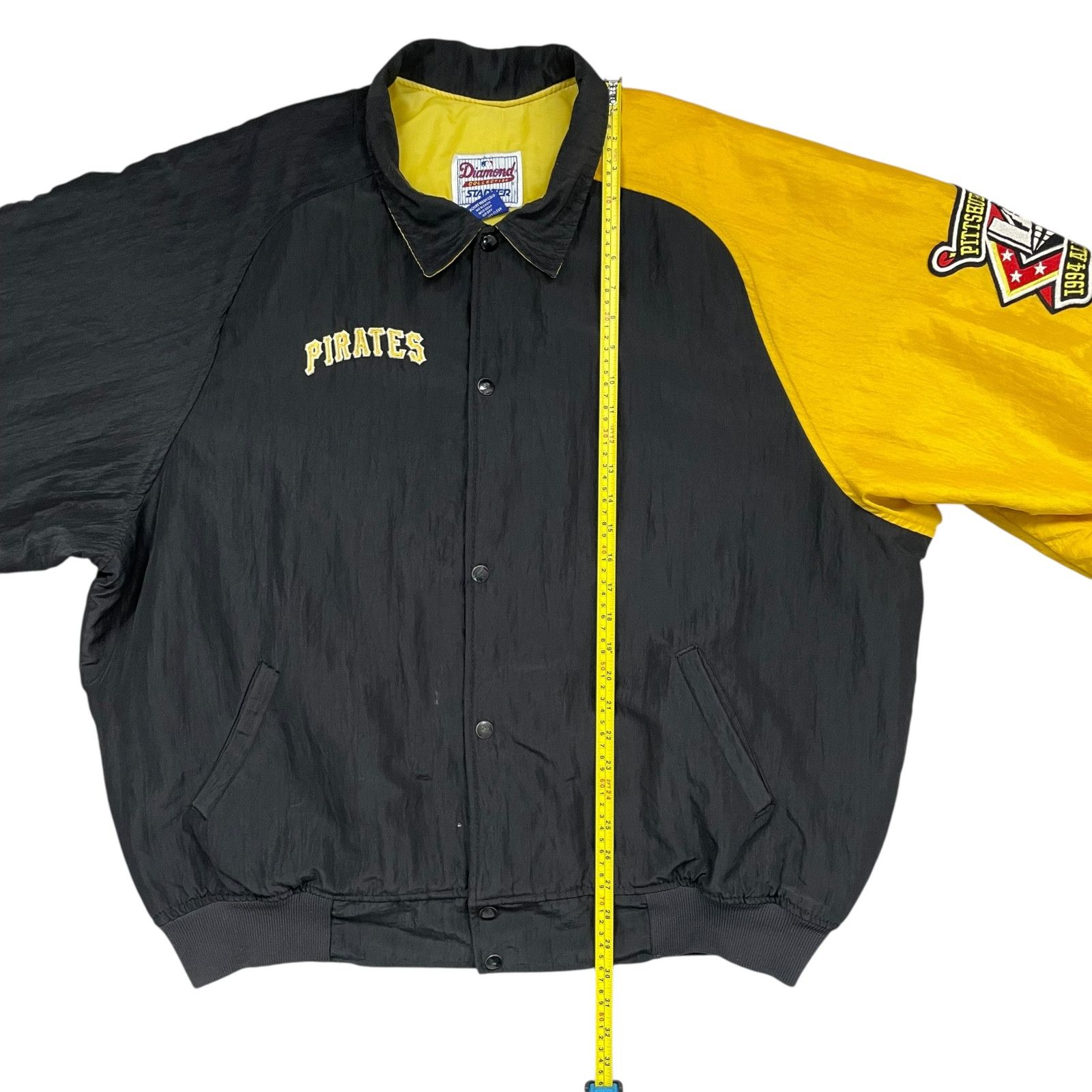 MLB ALL STAR GAME 1994 PITTSBURGH PIRATES STARTER SATIN JACKET Size US XXL / EU 58 / 5 - 11 Thumbnail