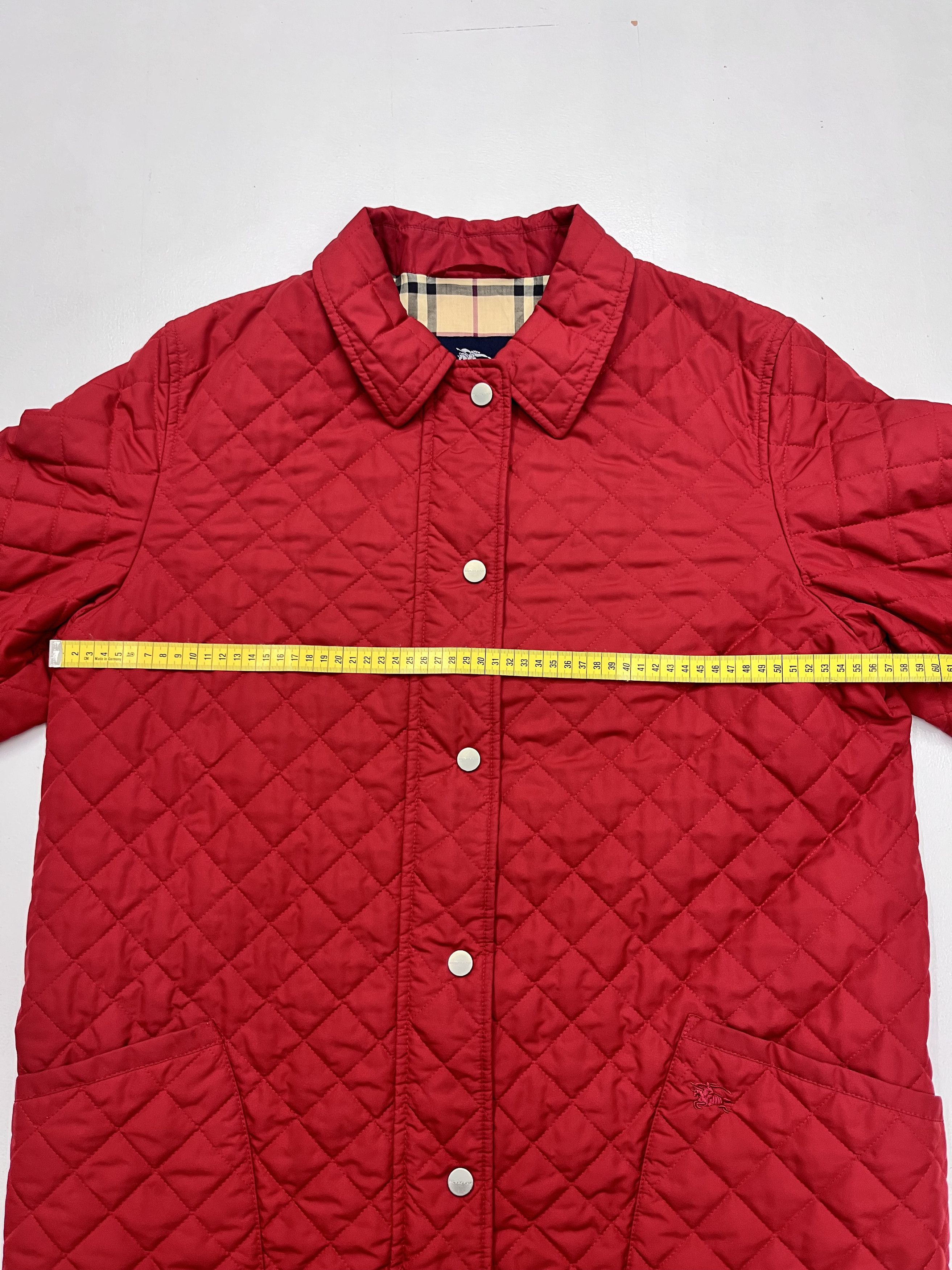 Burberry Burberrys Quilted Jacket Red Size M / US 6-8 / IT 42-44 - 7 Thumbnail
