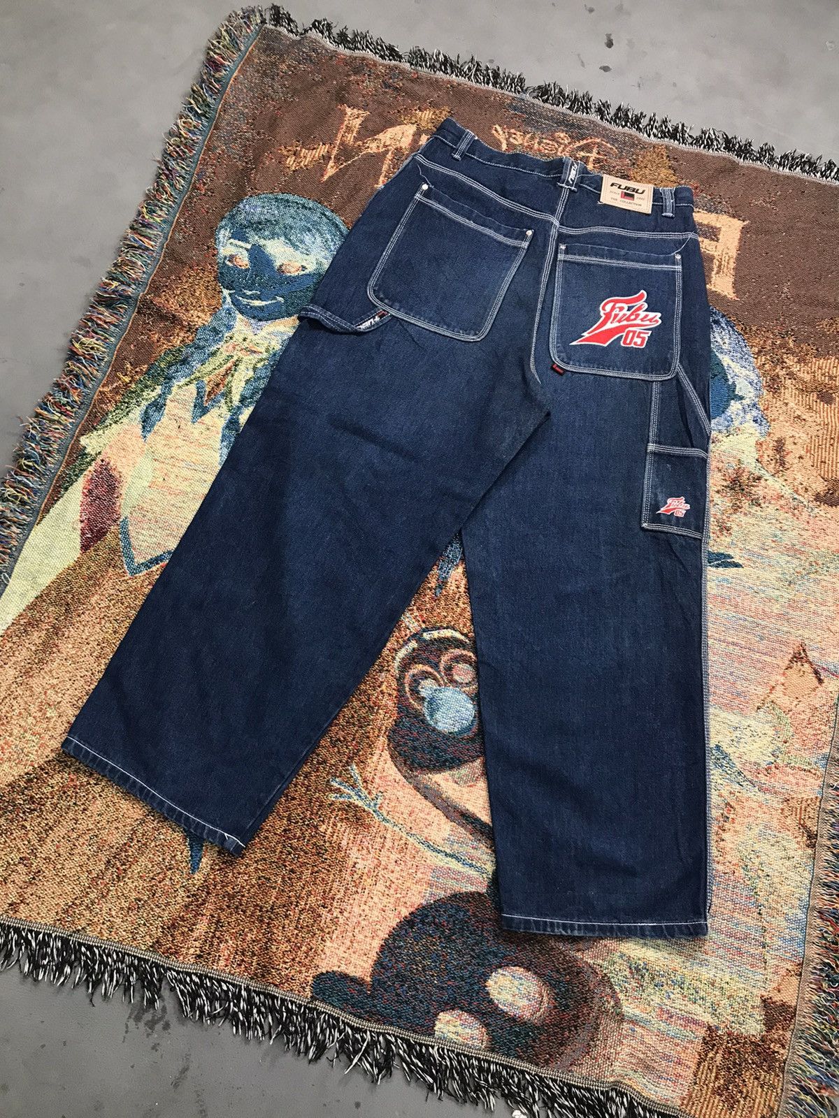 Fubu Vintage Fubu embroidered carpenter denim Size US 36 / EU 52 - 10 Thumbnail